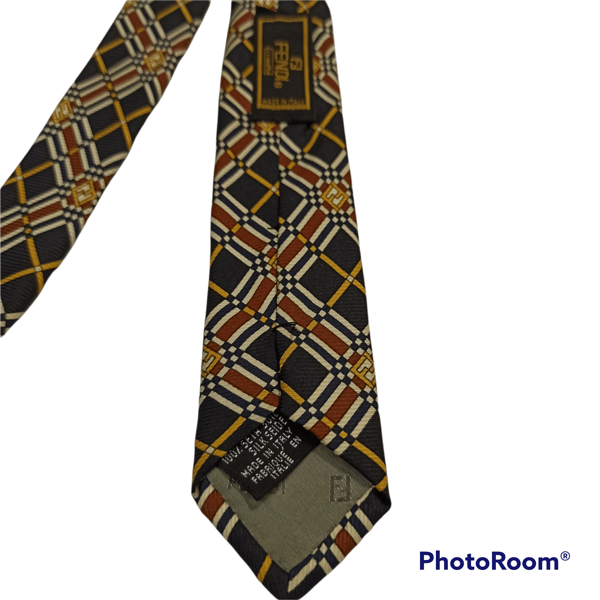 Fendi Vintage Fendi Monogram Necktie Made in Italy Size ONE SIZE - 5 Thumbnail