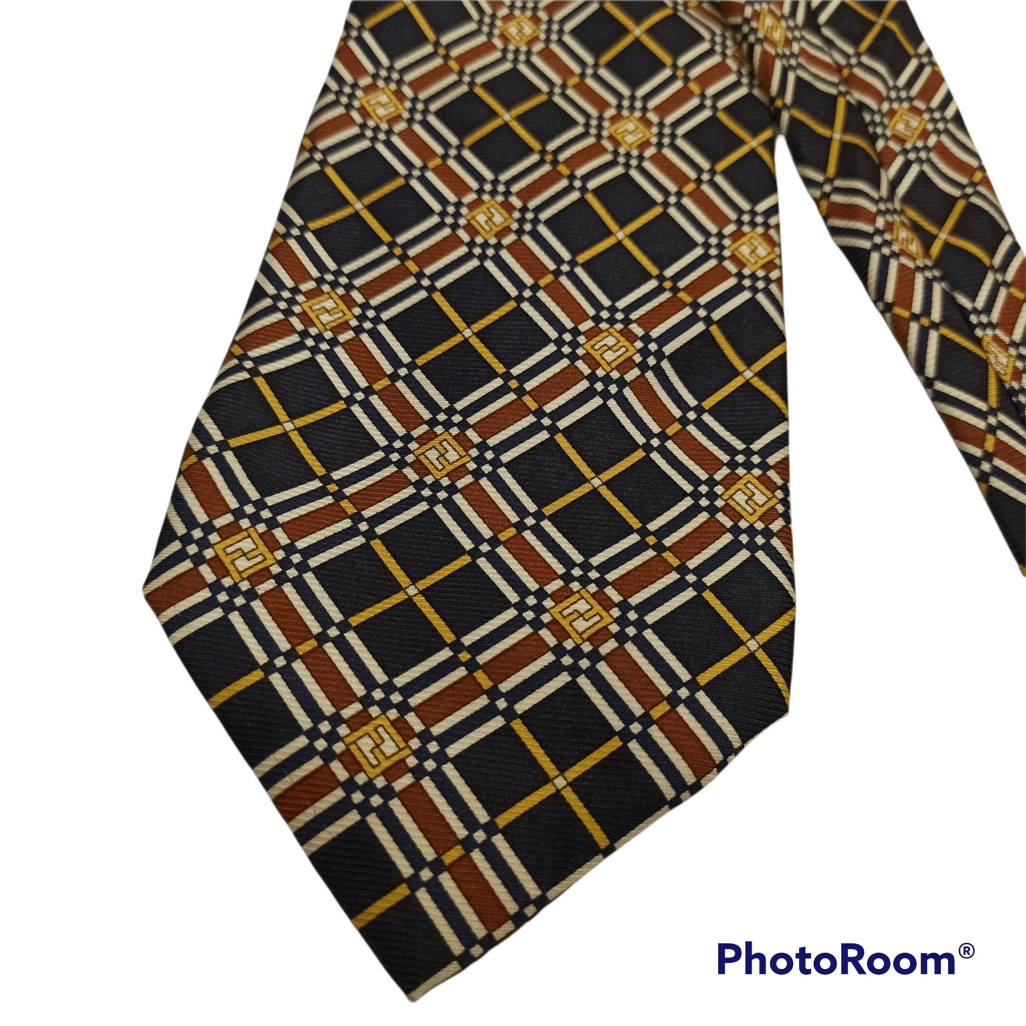 Fendi Vintage Fendi Monogram Necktie Made in Italy Size ONE SIZE - 2 Thumbnail