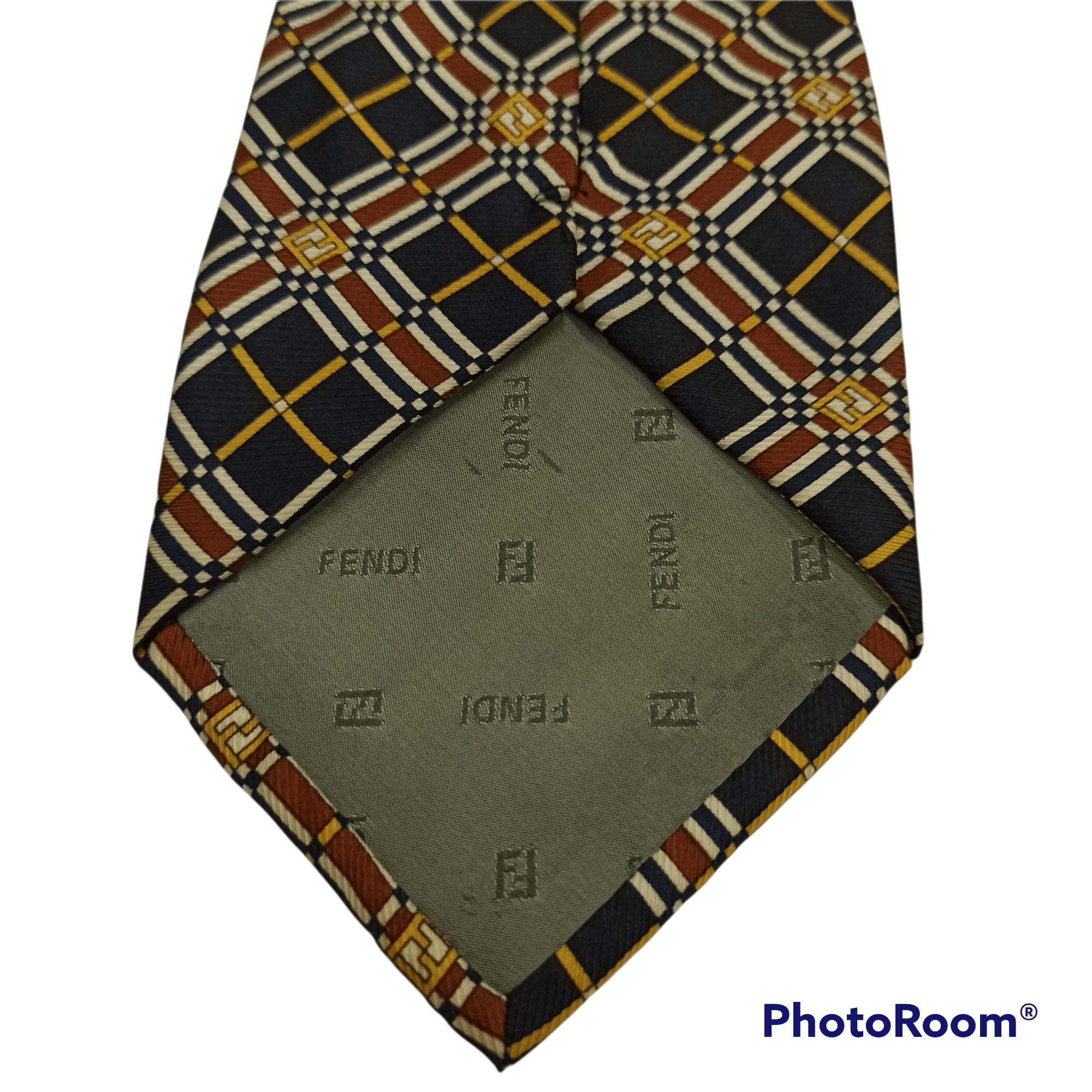 Fendi Vintage Fendi Monogram Necktie Made in Italy Size ONE SIZE - 3 Thumbnail