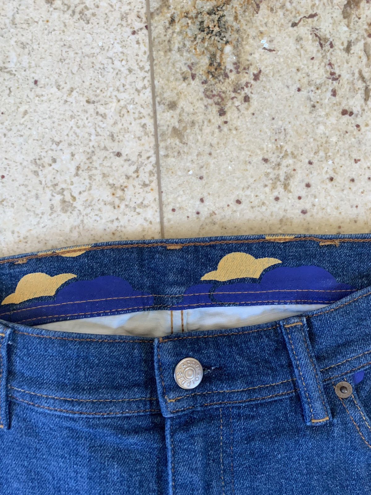 Acne Studios Denim With Print on Dark Vintage Size US 31 - 4 Thumbnail
