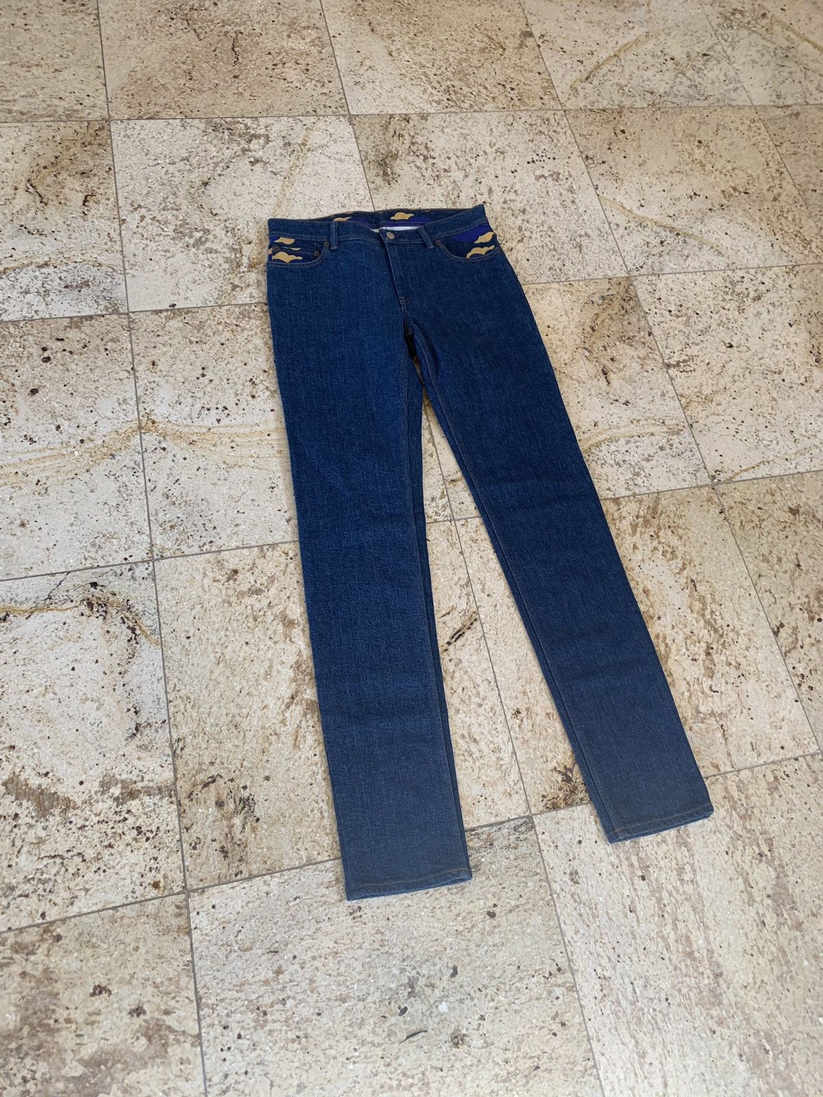 Acne Studios Denim With Print on Dark Vintage Size US 31 - 5 Thumbnail