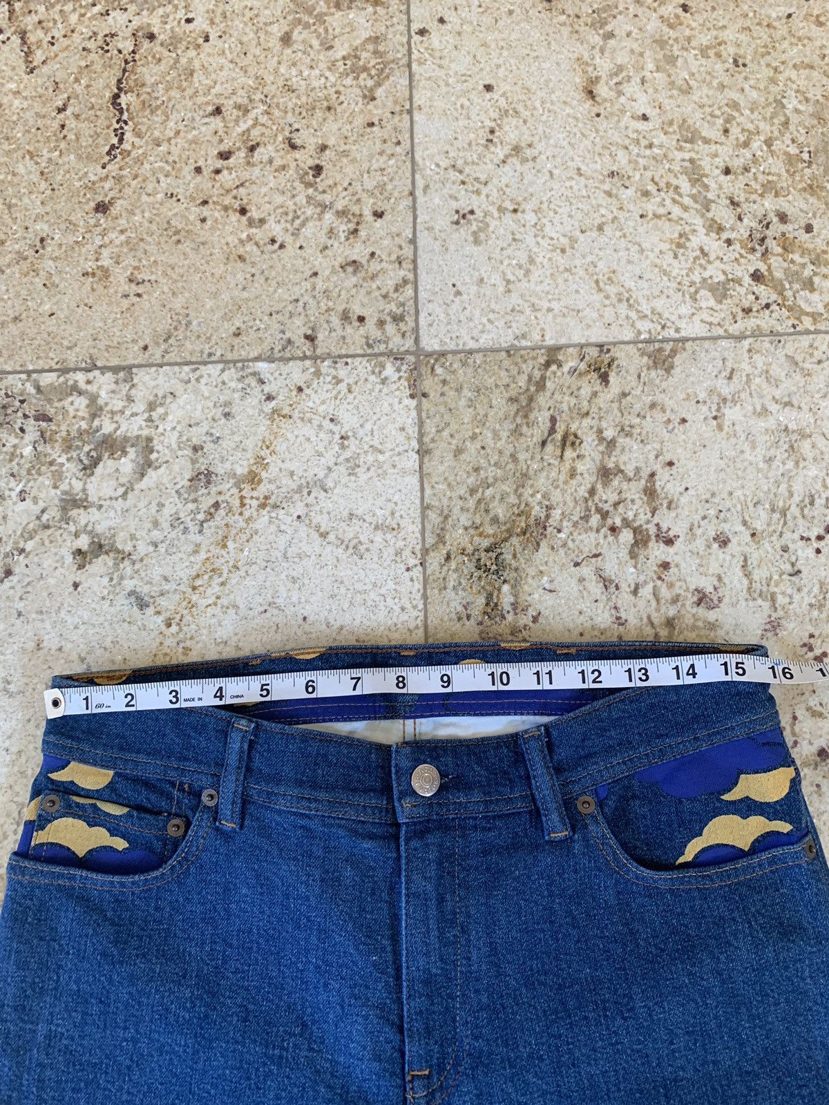 Acne Studios Denim With Print on Dark Vintage Size US 31 - 8 Thumbnail