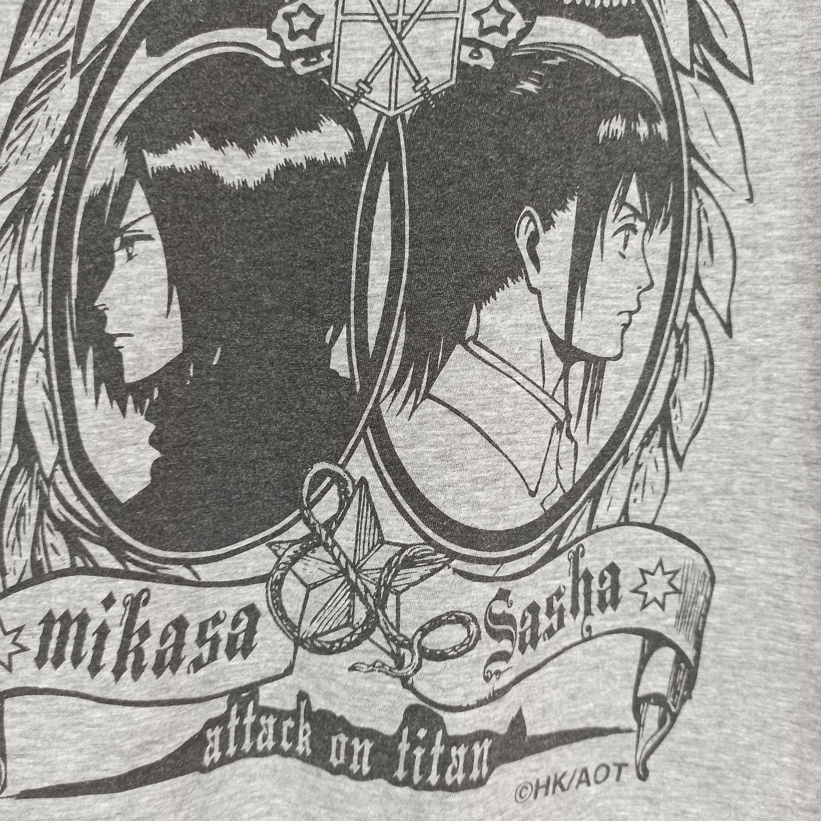 Japanese Brand 🔥 Anime Attack on Titan Mikasa & Sasha Character🔥 Size US M / EU 48-50 / 2 - 4 Thumbnail