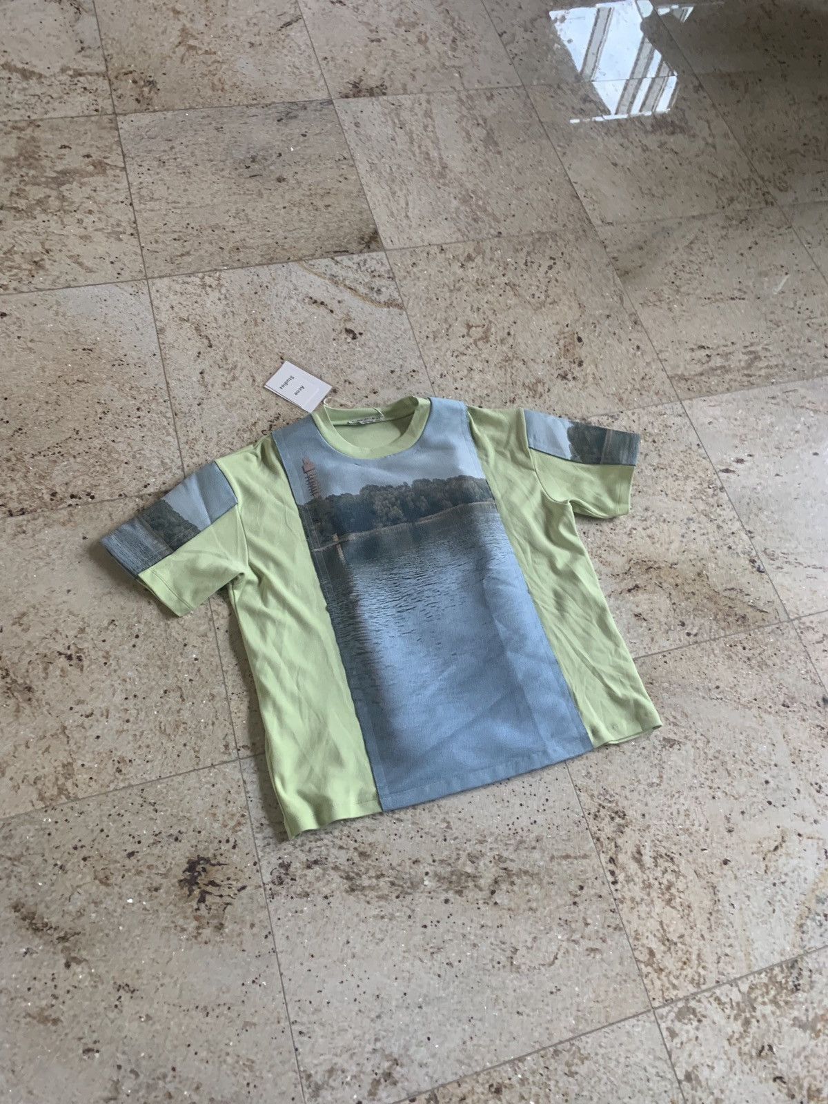 Acne Studios FN-MN-TSHIR000064 in Neoprene Lake Print Size US S / EU 44-46 / 1 - 2 Thumbnail