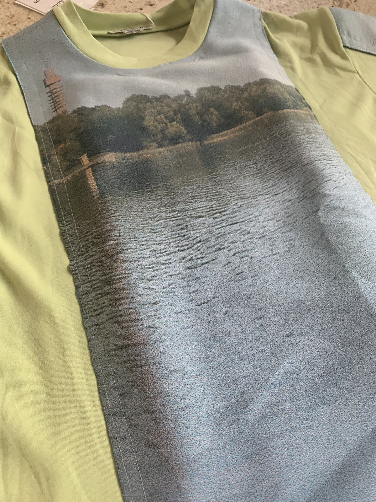 Acne Studios FN-MN-TSHIR000064 in Neoprene Lake Print Size US S / EU 44-46 / 1 - 9 Thumbnail