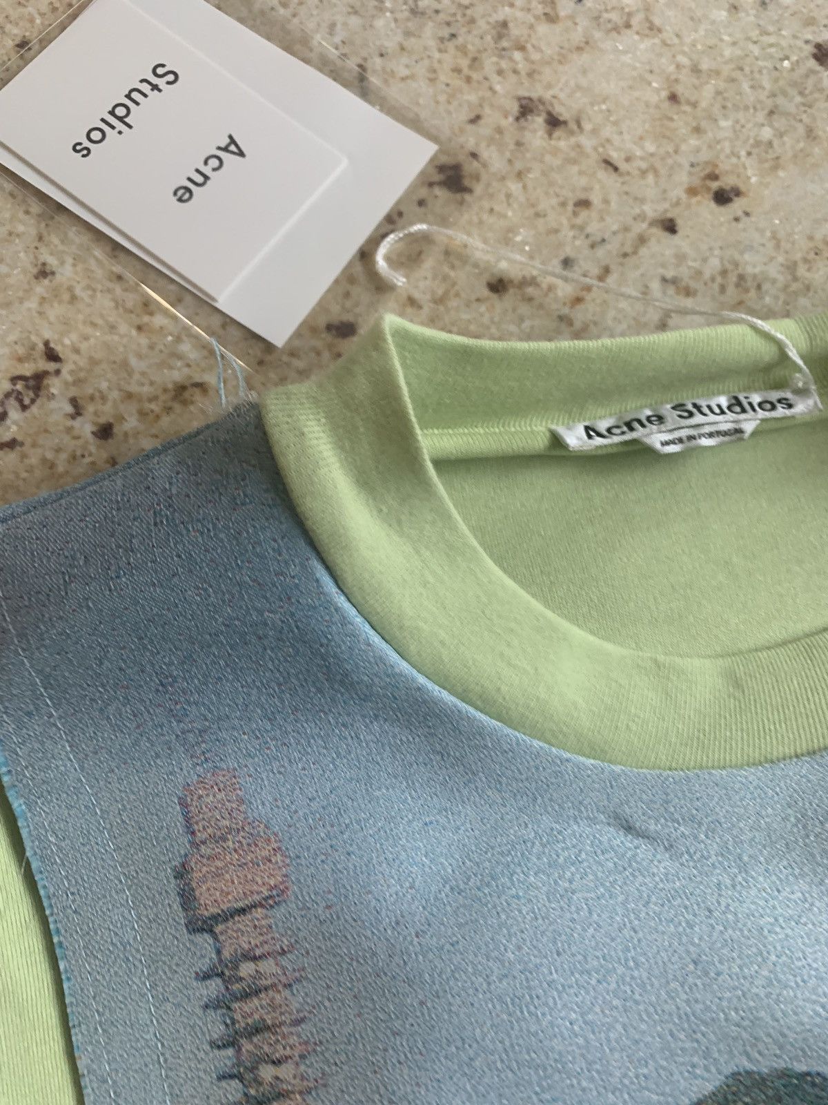 Acne Studios FN-MN-TSHIR000064 in Neoprene Lake Print Size US S / EU 44-46 / 1 - 4 Thumbnail