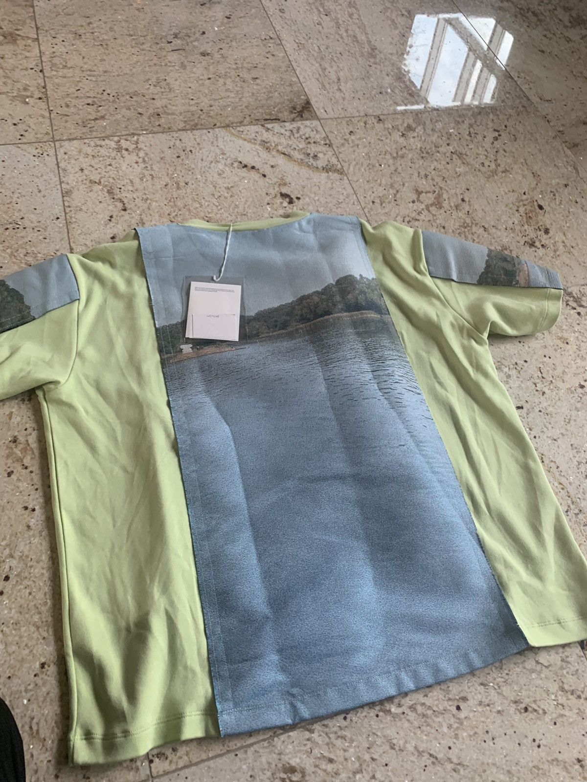 Acne Studios FN-MN-TSHIR000064 in Neoprene Lake Print Size US S / EU 44-46 / 1 - 11 Thumbnail