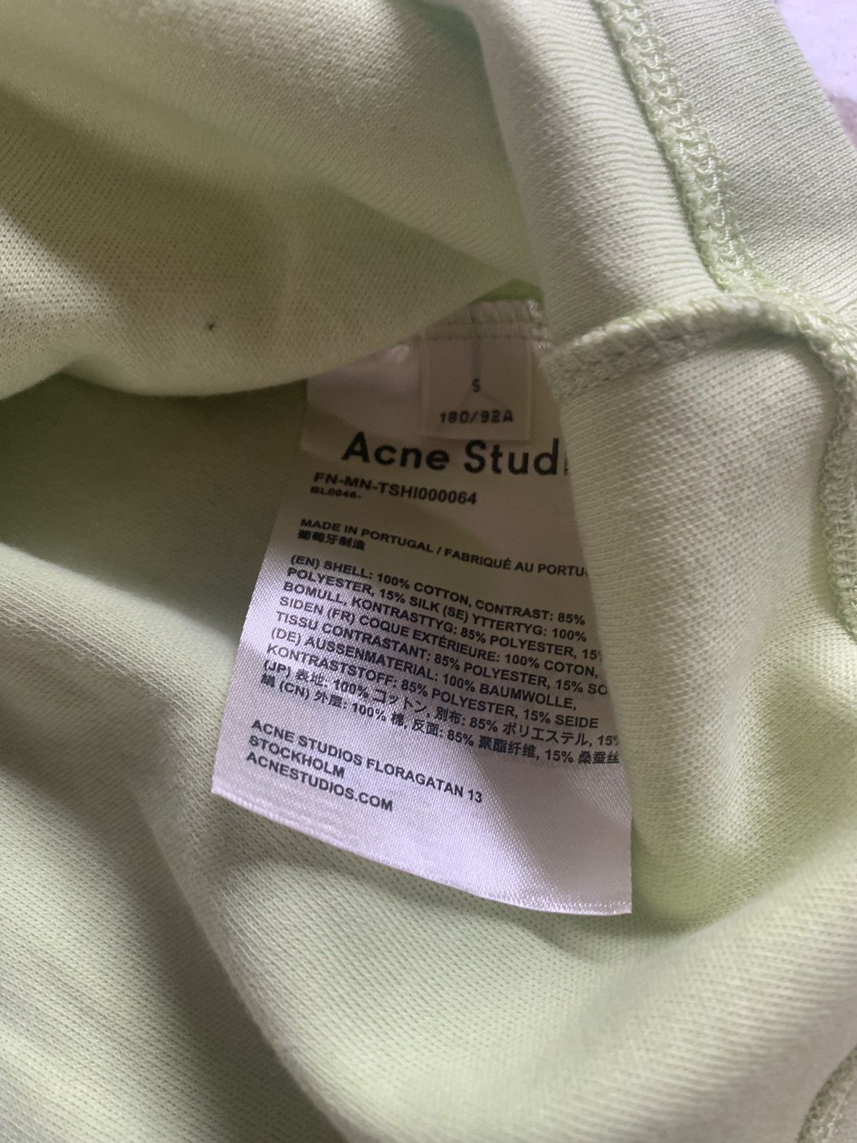 Acne Studios FN-MN-TSHIR000064 in Neoprene Lake Print Size US S / EU 44-46 / 1 - 7 Thumbnail