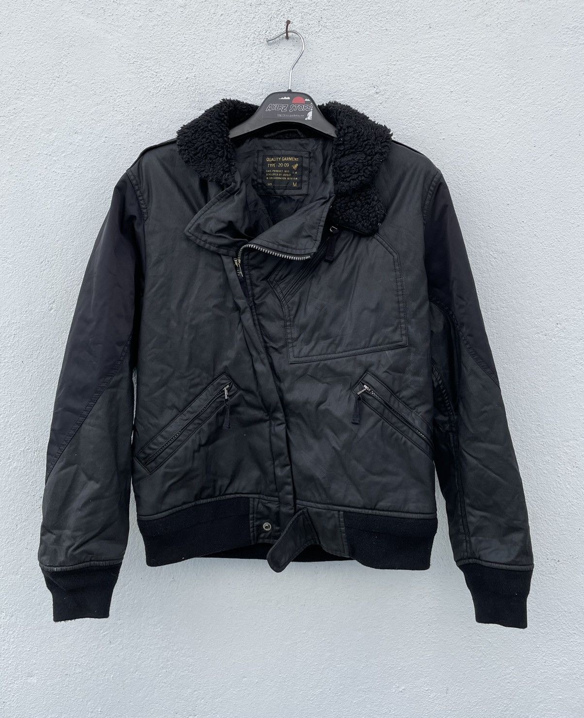 Vintage Uniqlo type 20-90 Double Collar Bomber Jackets