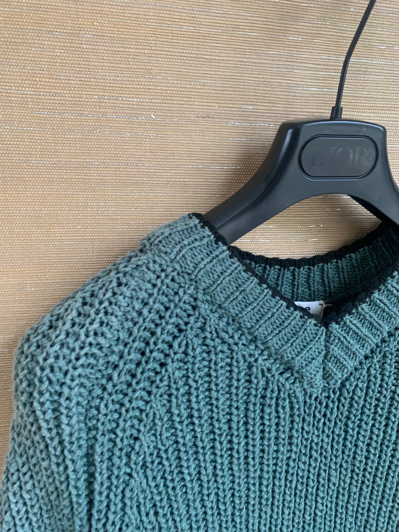 Acne Studios PSS17 Kenan Contrast Knitwear in Green Size US S / EU 44-46 / 1 - 4 Thumbnail