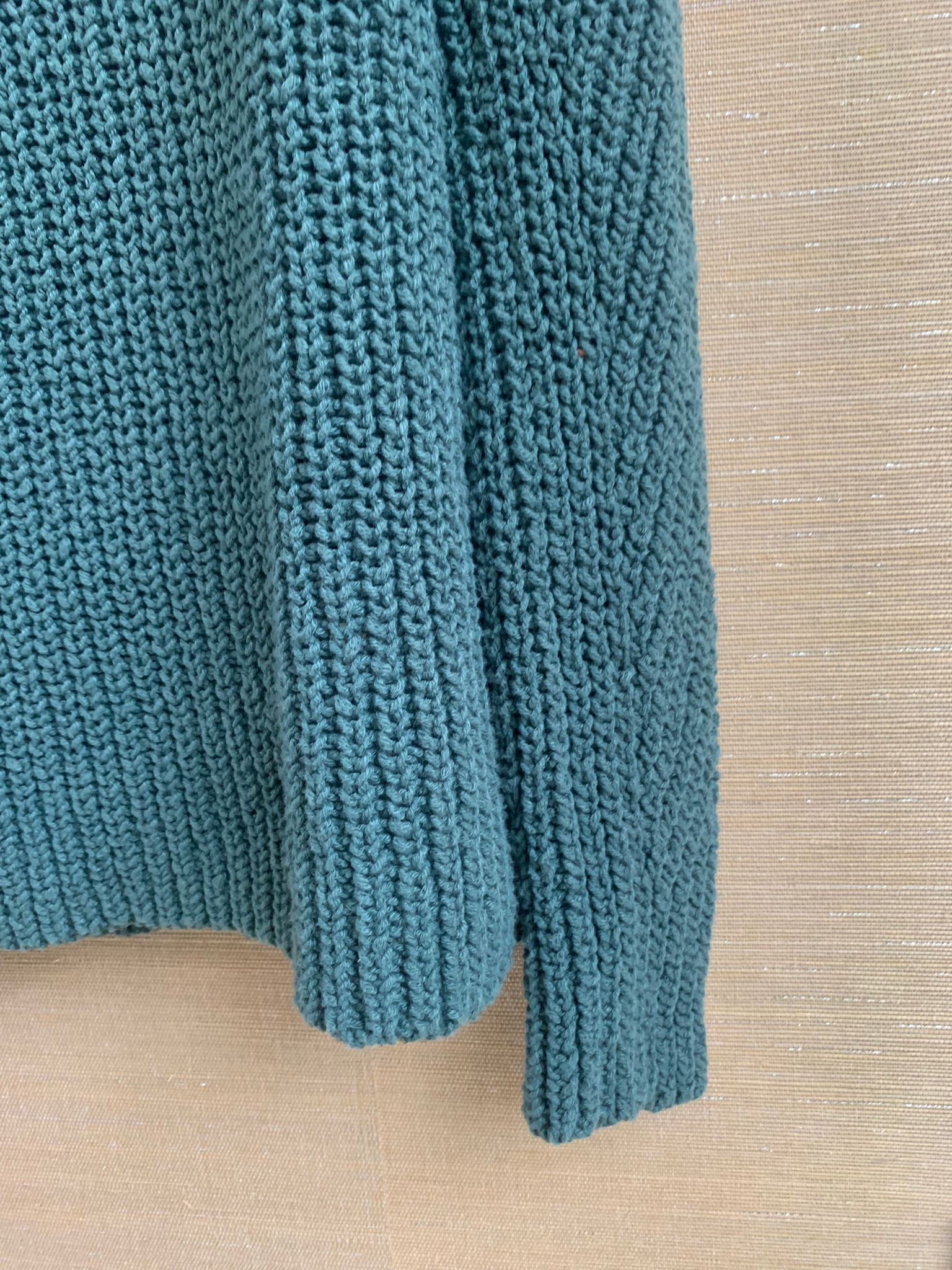 Acne Studios PSS17 Kenan Contrast Knitwear in Green Size US S / EU 44-46 / 1 - 10 Thumbnail