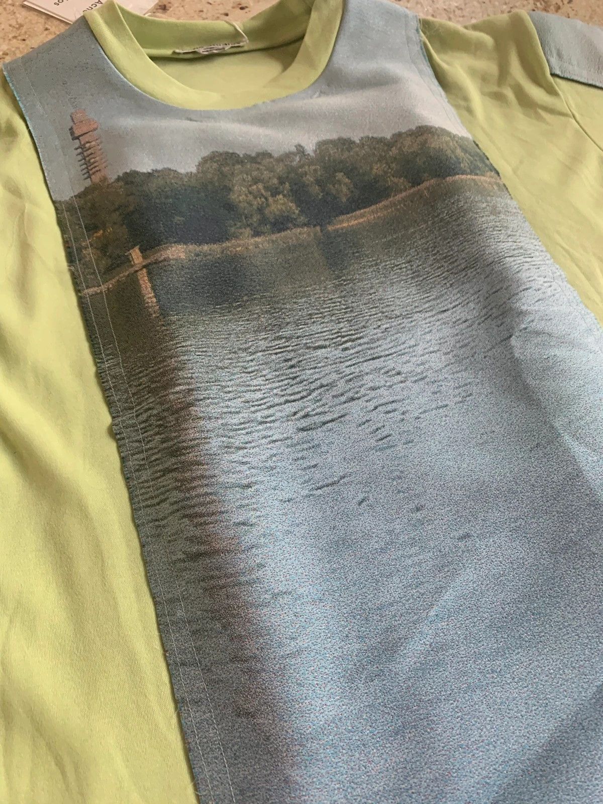 Acne Studios FN-MN-TSHIR000064 in Neoprene Lake Print Size US M / EU 48-50 / 2 - 9 Thumbnail