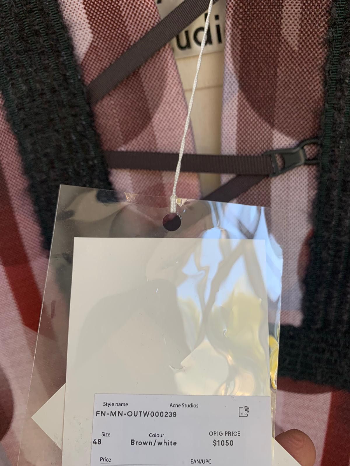 Acne Studios FN-MN-OUTW000239 in Multicolor Size US M / EU 48-50 / 2 - 12 Thumbnail