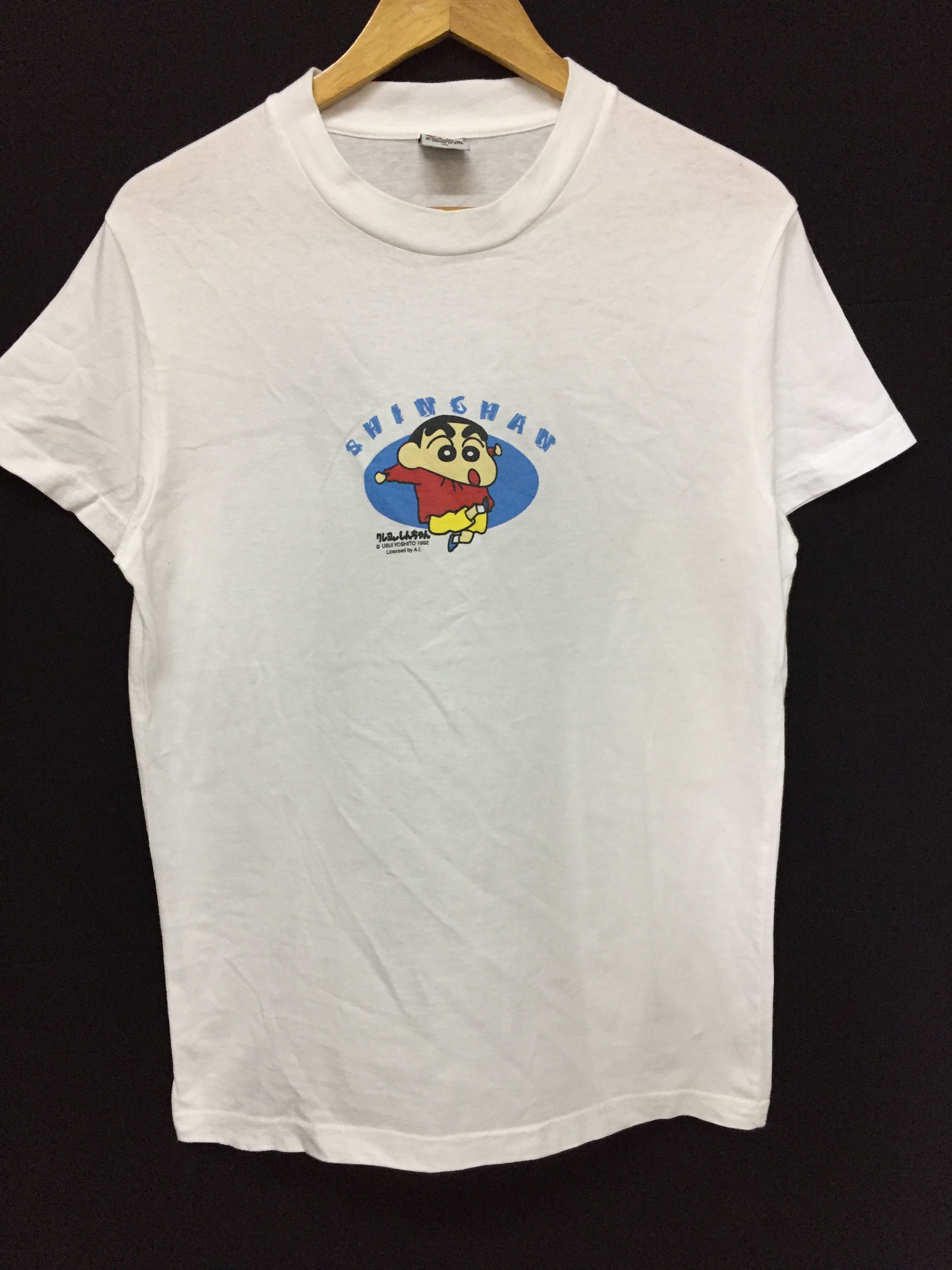 Anime 1992 Crayon Shin-chan tee Size US M / EU 48-50 / 2 - 2 Thumbnail