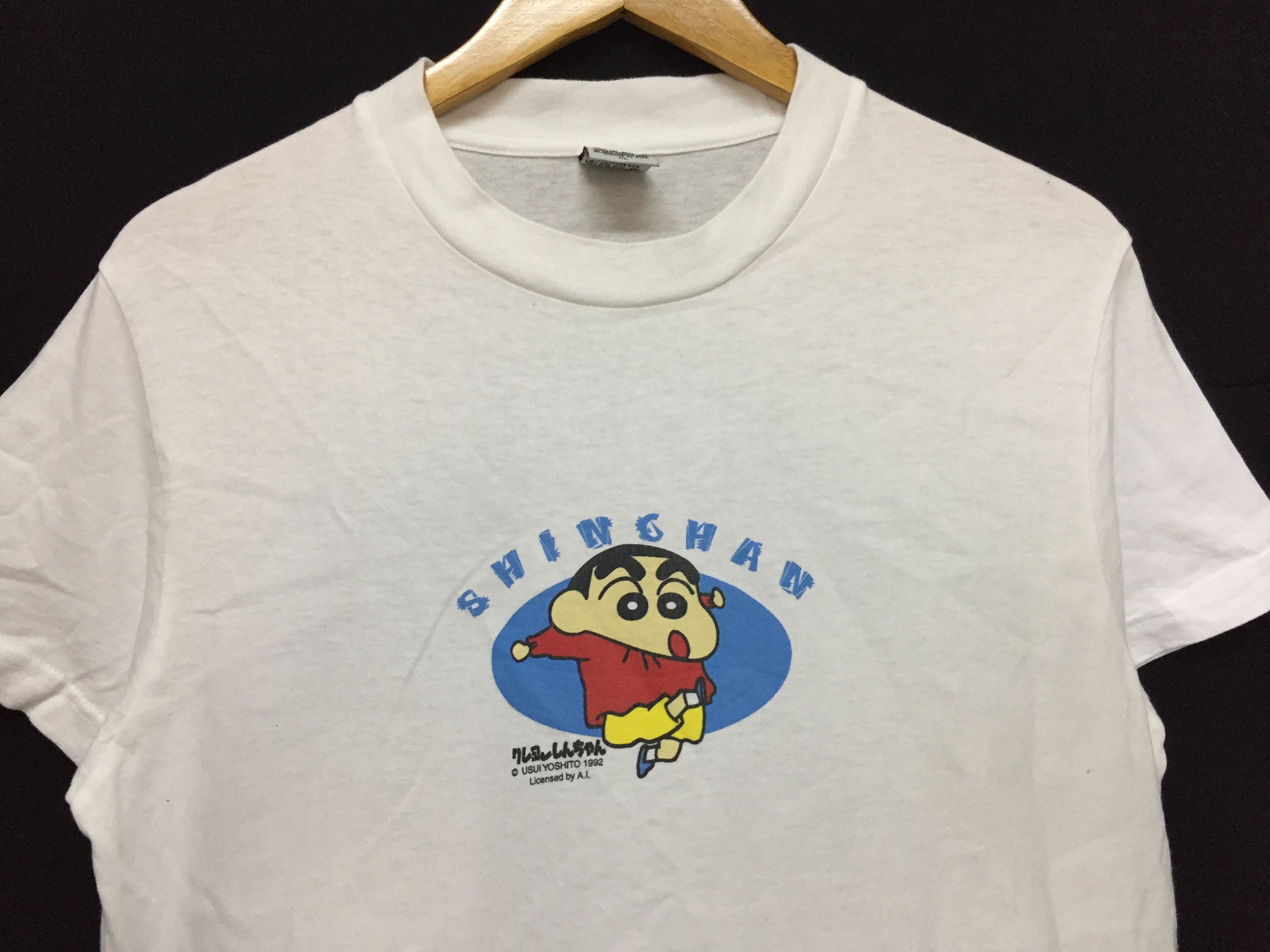 Anime 1992 Crayon Shin-chan tee Size US M / EU 48-50 / 2 - 3 Thumbnail