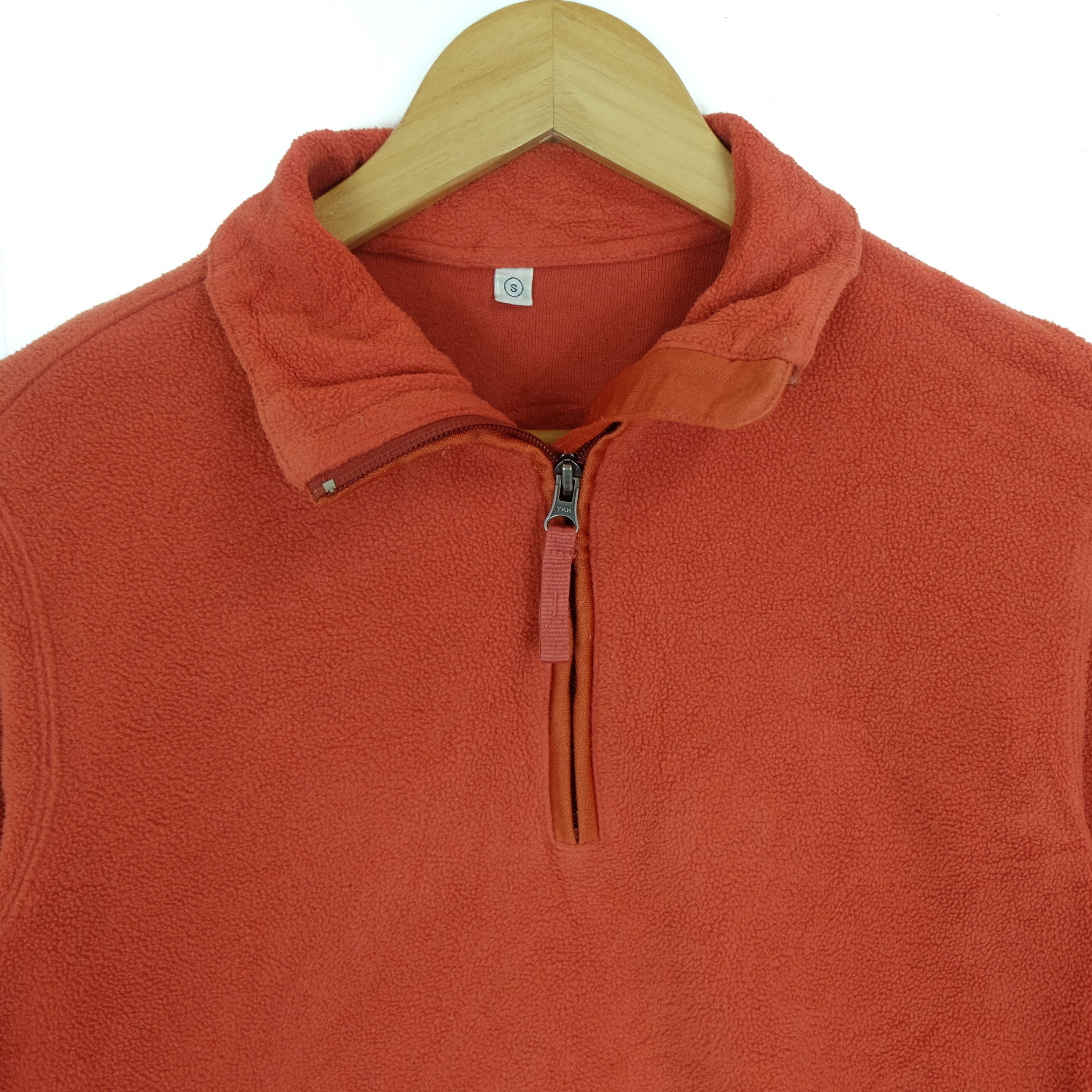 Japanese Brand × Uniqlo Vintage 2000's UNIQLO Orange Jumper Sweatshirt Size US S / EU 44-46 / 1 - 3 Thumbnail