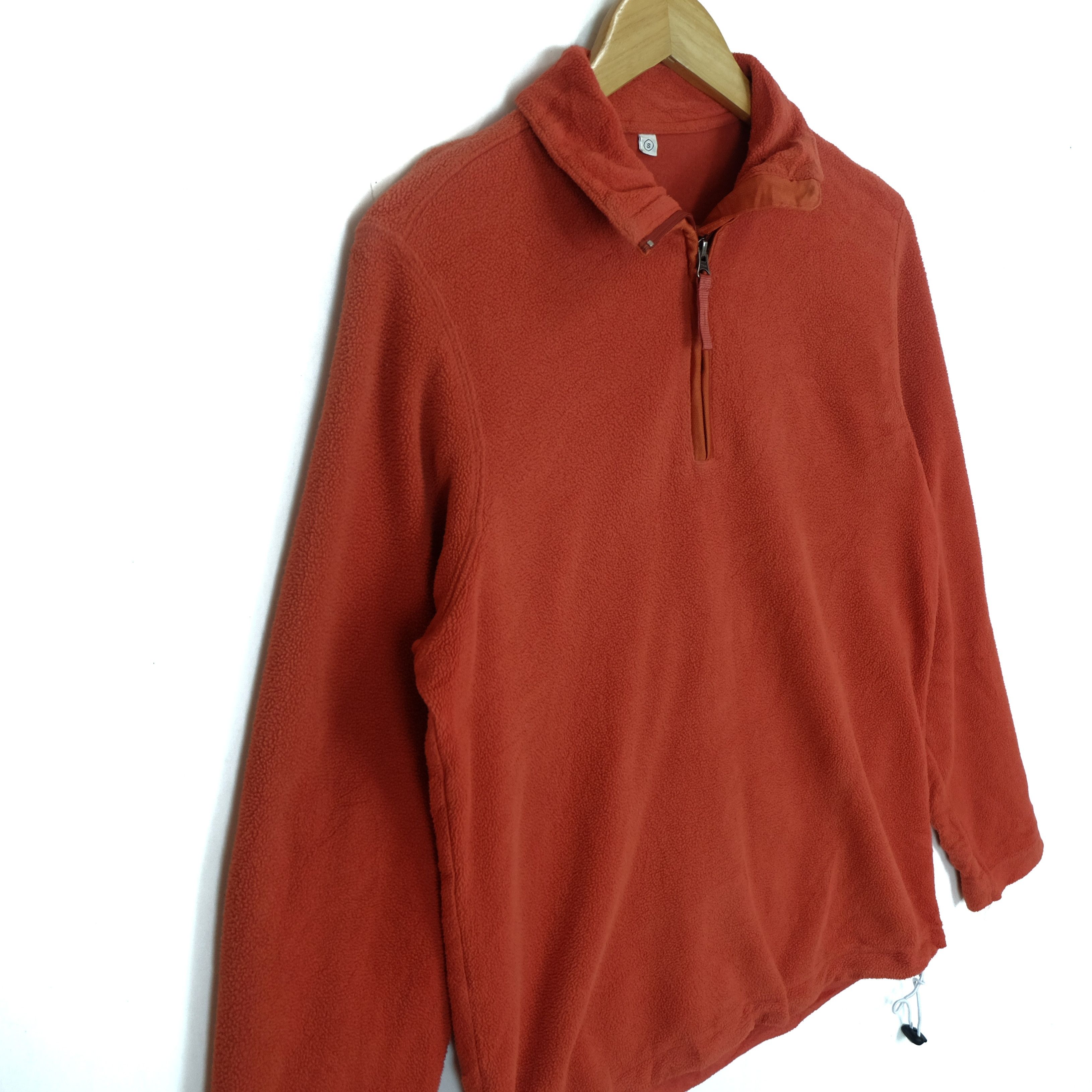 Japanese Brand × Uniqlo Vintage 2000's UNIQLO Orange Jumper Sweatshirt Size US S / EU 44-46 / 1 - 4 Thumbnail