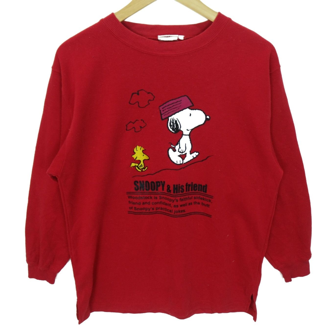 Cartoon Network × Disney × Peanuts Vintage PEANUTS Sweatshirts Pullover Size US M / EU 48-50 / 2 - 2 Thumbnail
