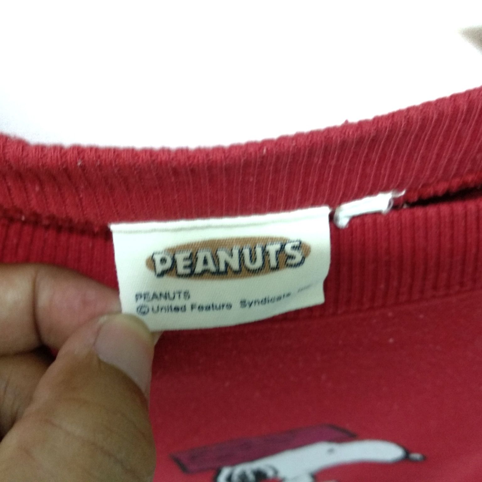 Cartoon Network × Disney × Peanuts Vintage PEANUTS Sweatshirts Pullover Size US M / EU 48-50 / 2 - 6 Thumbnail