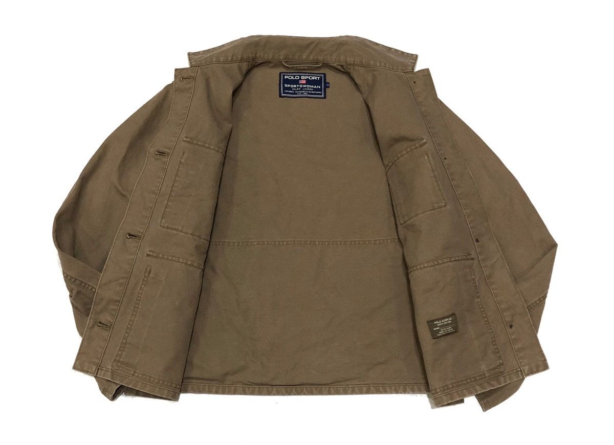 Polo Ralph Lauren Vintage Polo Sport Safari Cropped Jacket Women Size M / US 6-8 / IT 42-44 - 4 Thumbnail