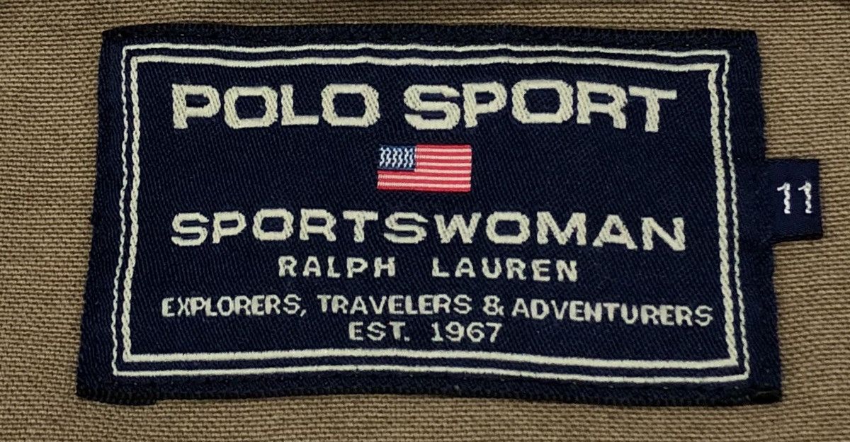 Polo Ralph Lauren Vintage Polo Sport Safari Cropped Jacket Women Size M / US 6-8 / IT 42-44 - 13 Thumbnail