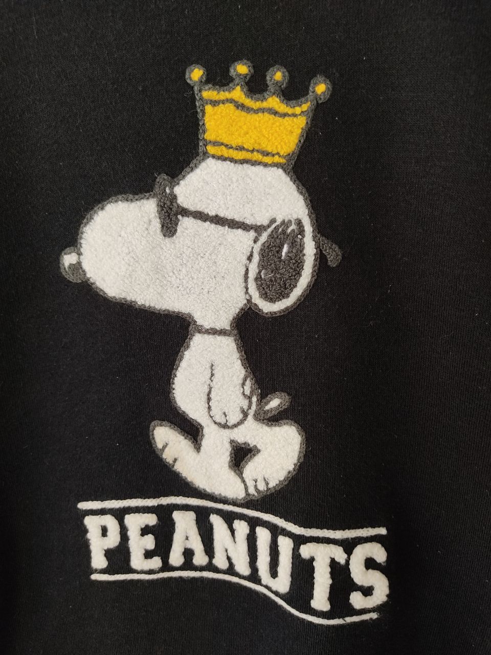 Peanuts × Vintage VINTAGE SNOOPY BLACK SWEATSHIRT Size US M / EU 48-50 / 2 - 3 Thumbnail