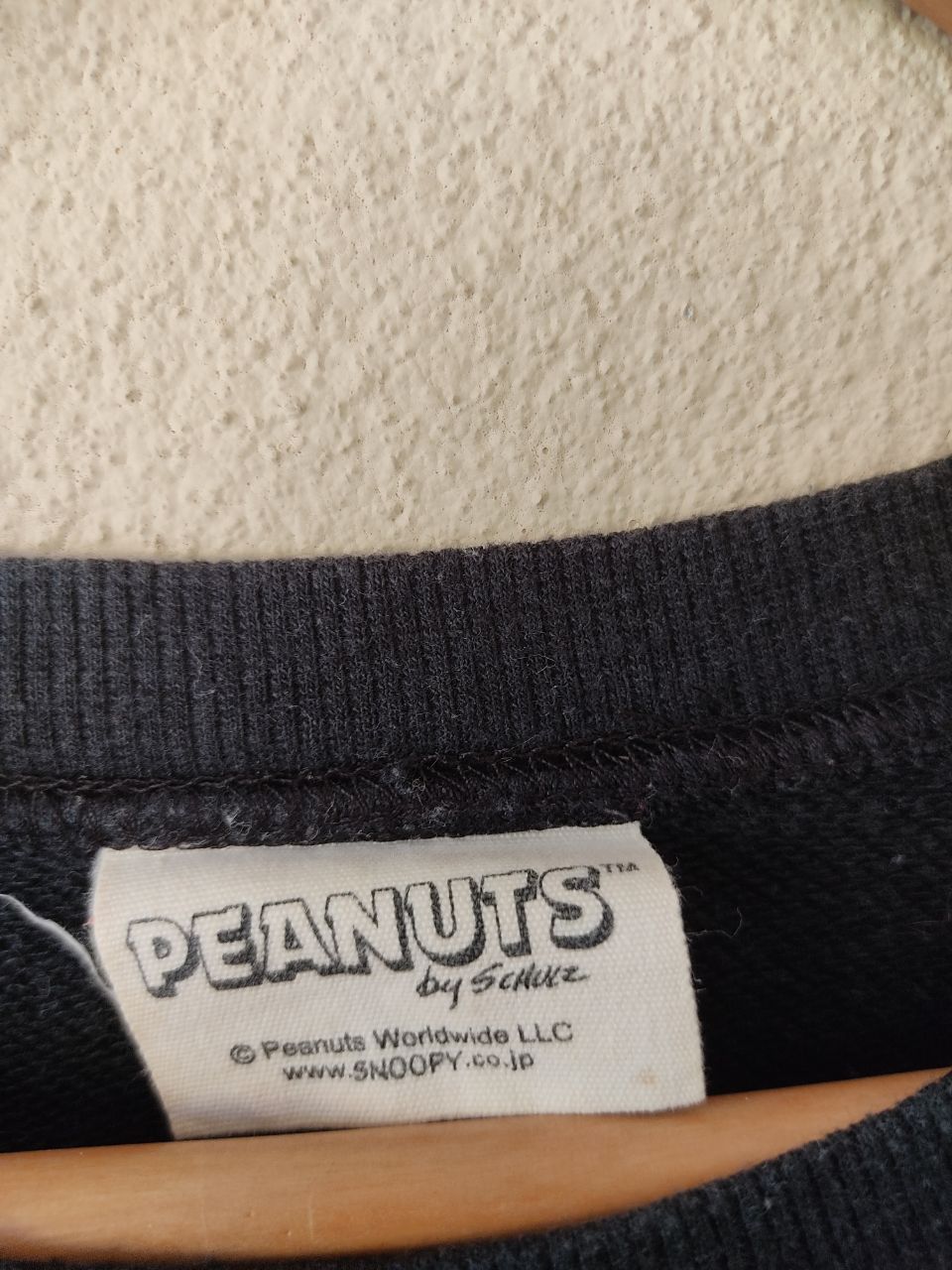 Peanuts × Vintage VINTAGE SNOOPY BLACK SWEATSHIRT Size US M / EU 48-50 / 2 - 5 Thumbnail
