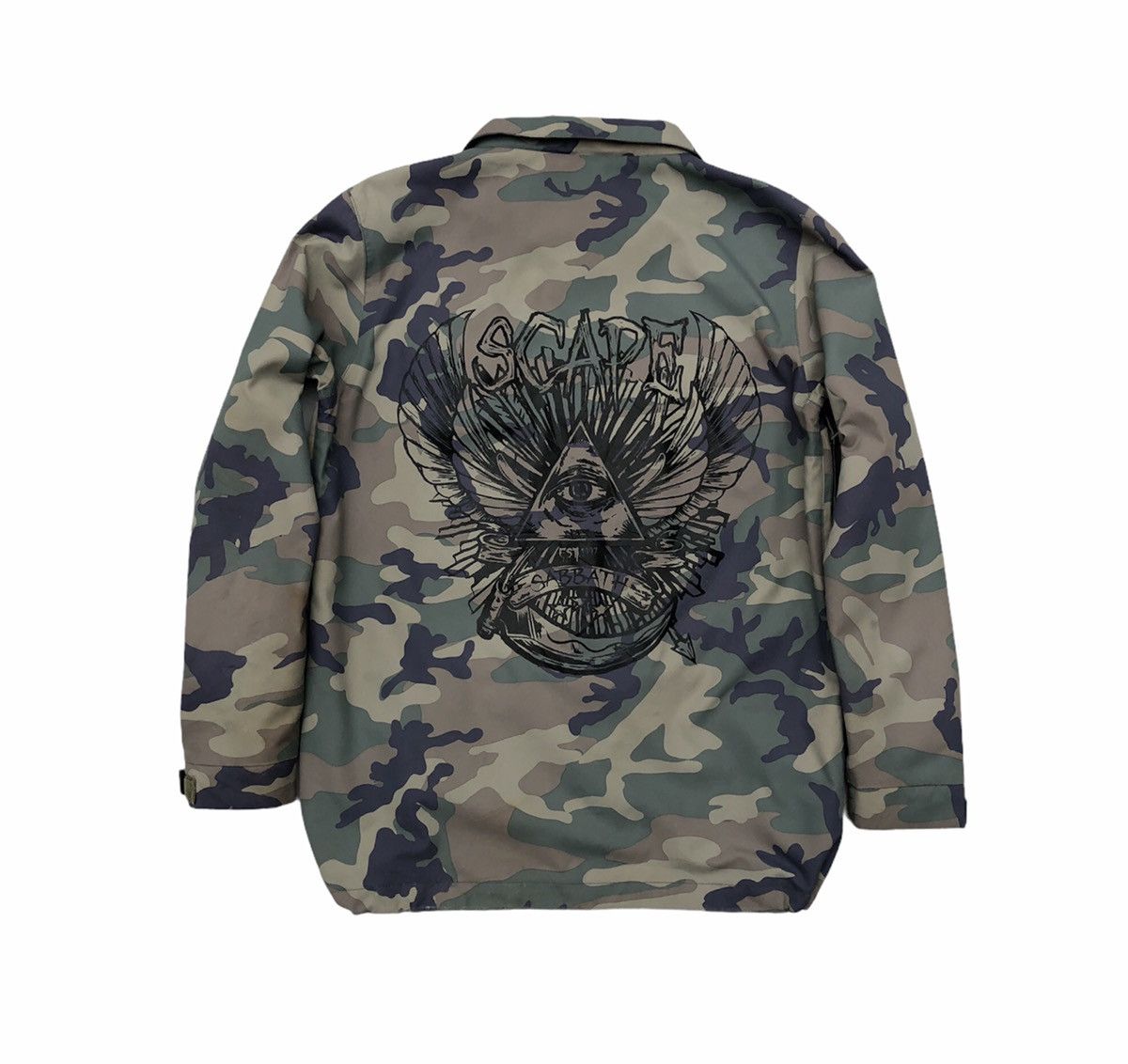 Japanese Brand Scape Outwear Original Sabbath Camo Jacket Size US M / EU 48-50 / 2 - 1 Thumbnail