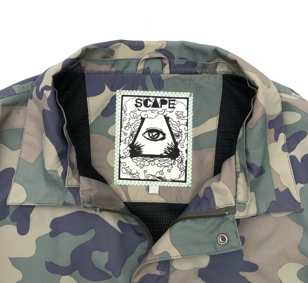 Japanese Brand Scape Outwear Original Sabbath Camo Jacket Size US M / EU 48-50 / 2 - 9 Thumbnail