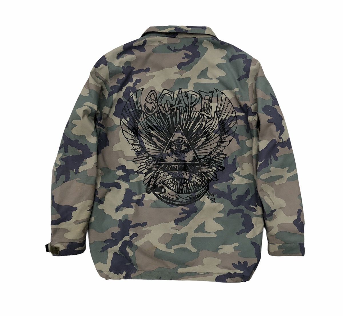 Japanese Brand Scape Outwear Original Sabbath Camo Jacket Size US M / EU 48-50 / 2 - 19 Thumbnail