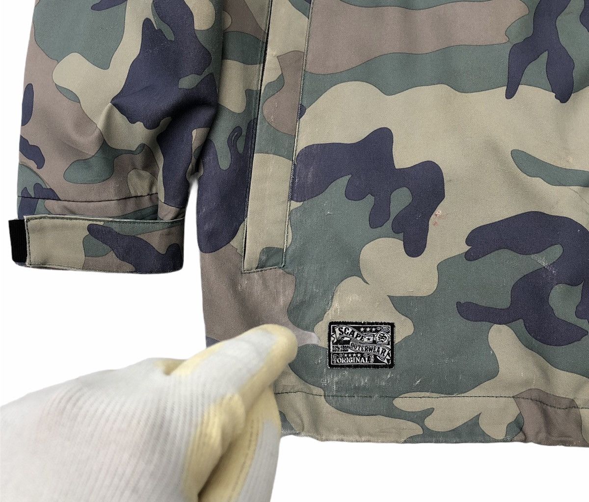 Japanese Brand Scape Outwear Original Sabbath Camo Jacket Size US M / EU 48-50 / 2 - 11 Thumbnail