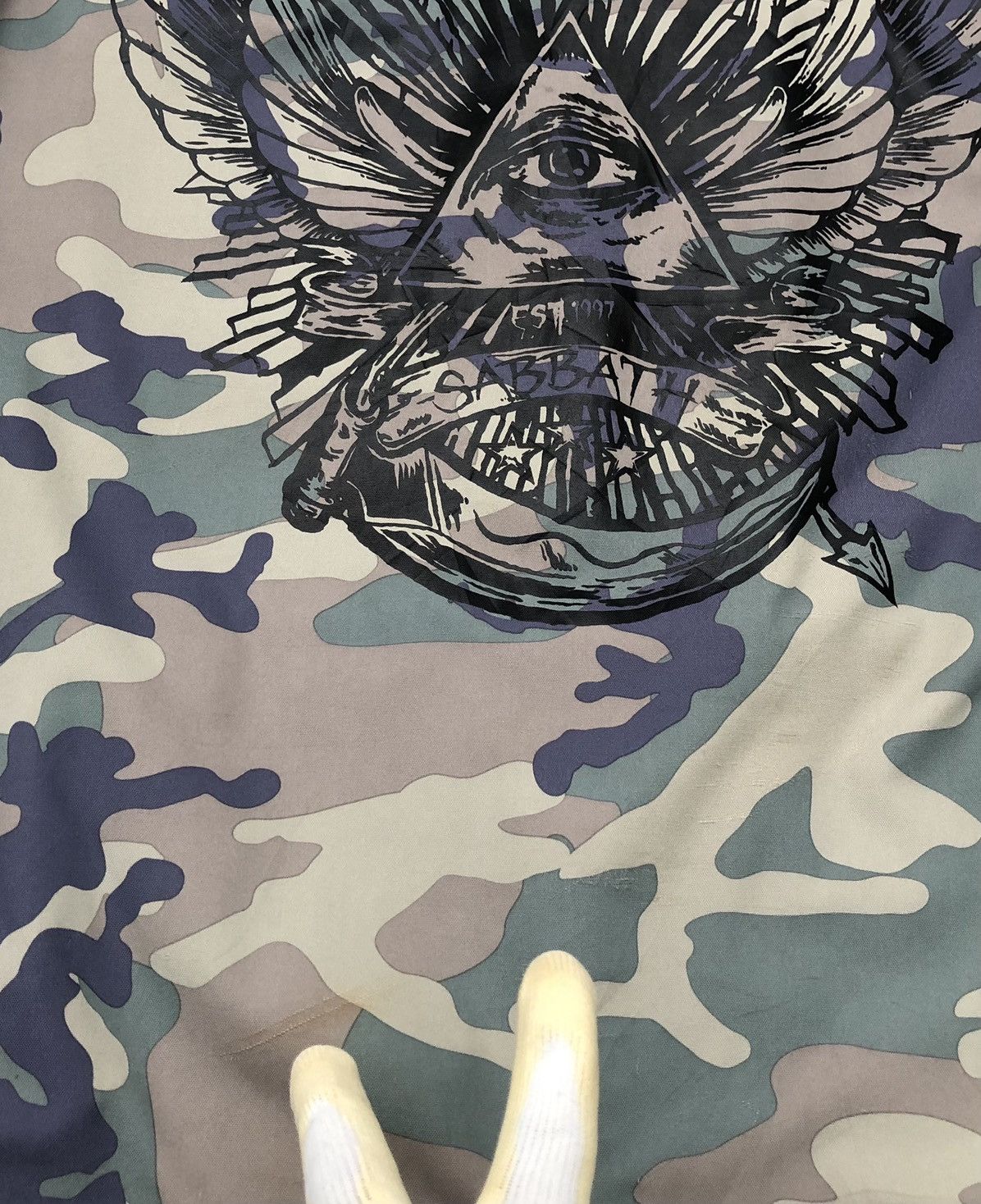 Japanese Brand Scape Outwear Original Sabbath Camo Jacket Size US M / EU 48-50 / 2 - 18 Thumbnail