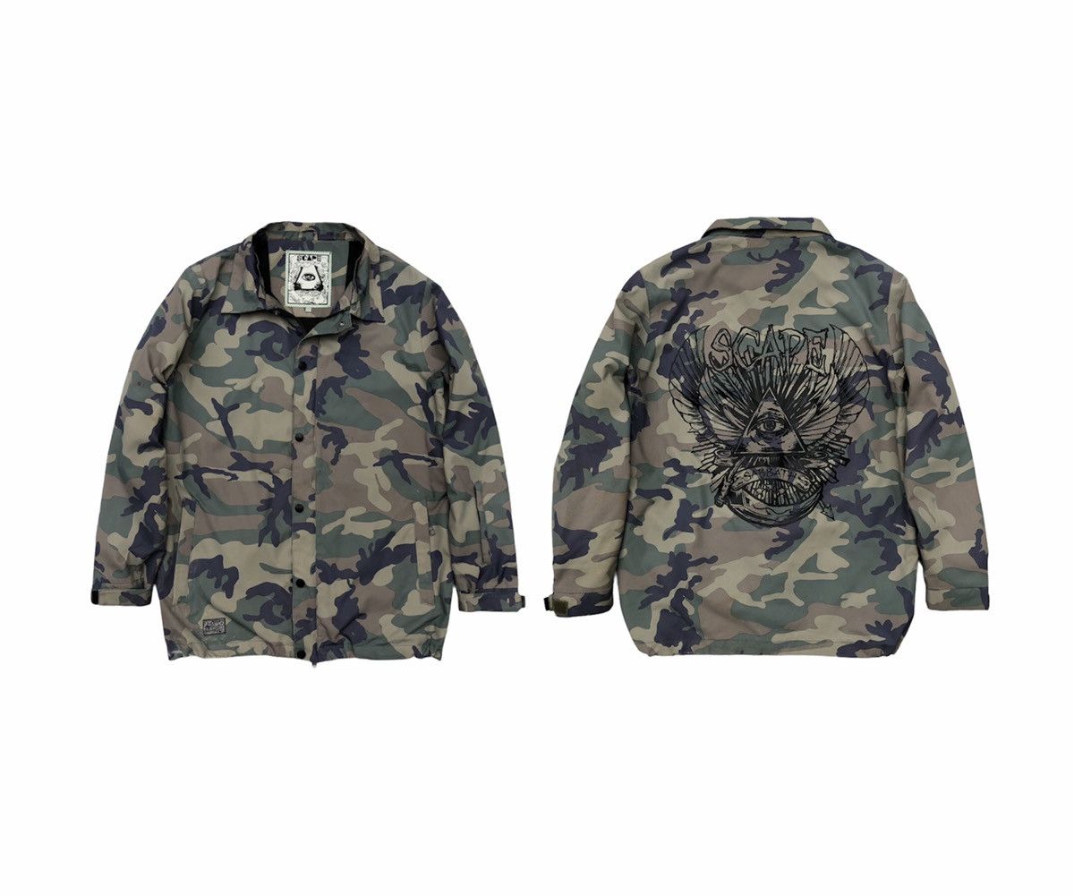 Japanese Brand Scape Outwear Original Sabbath Camo Jacket Size US M / EU 48-50 / 2 - 3 Thumbnail