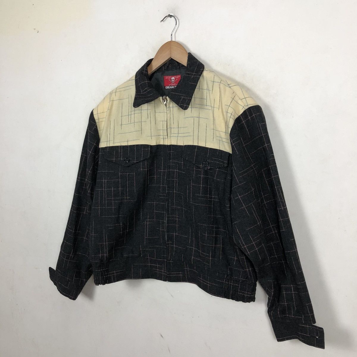Japanese Brand VINTAGE ZIPPER JACKET CREAM SODA Size US M / EU 48-50 / 2 - 2 Thumbnail