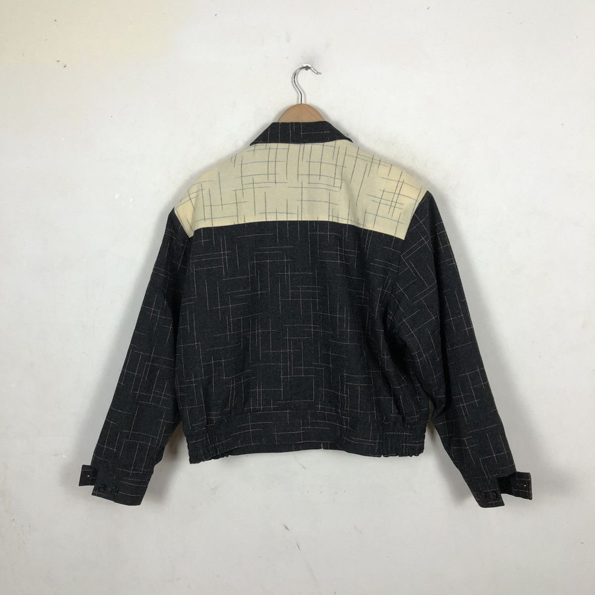 Japanese Brand VINTAGE ZIPPER JACKET CREAM SODA Size US M / EU 48-50 / 2 - 8 Thumbnail