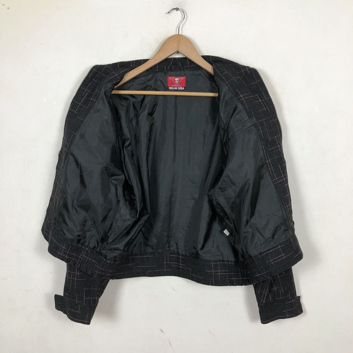 Japanese Brand VINTAGE ZIPPER JACKET CREAM SODA Size US M / EU 48-50 / 2 - 9 Thumbnail