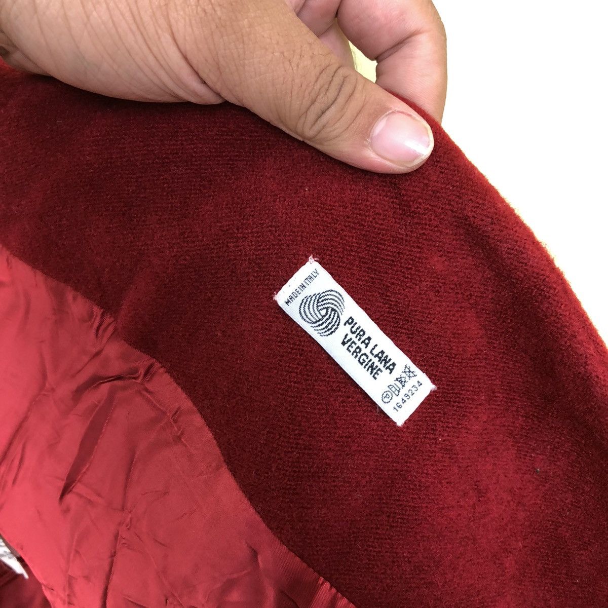Designer Borgofiori Made in Italy Long Jacket-Red Size US M / EU 48-50 / 2 - 6 Thumbnail