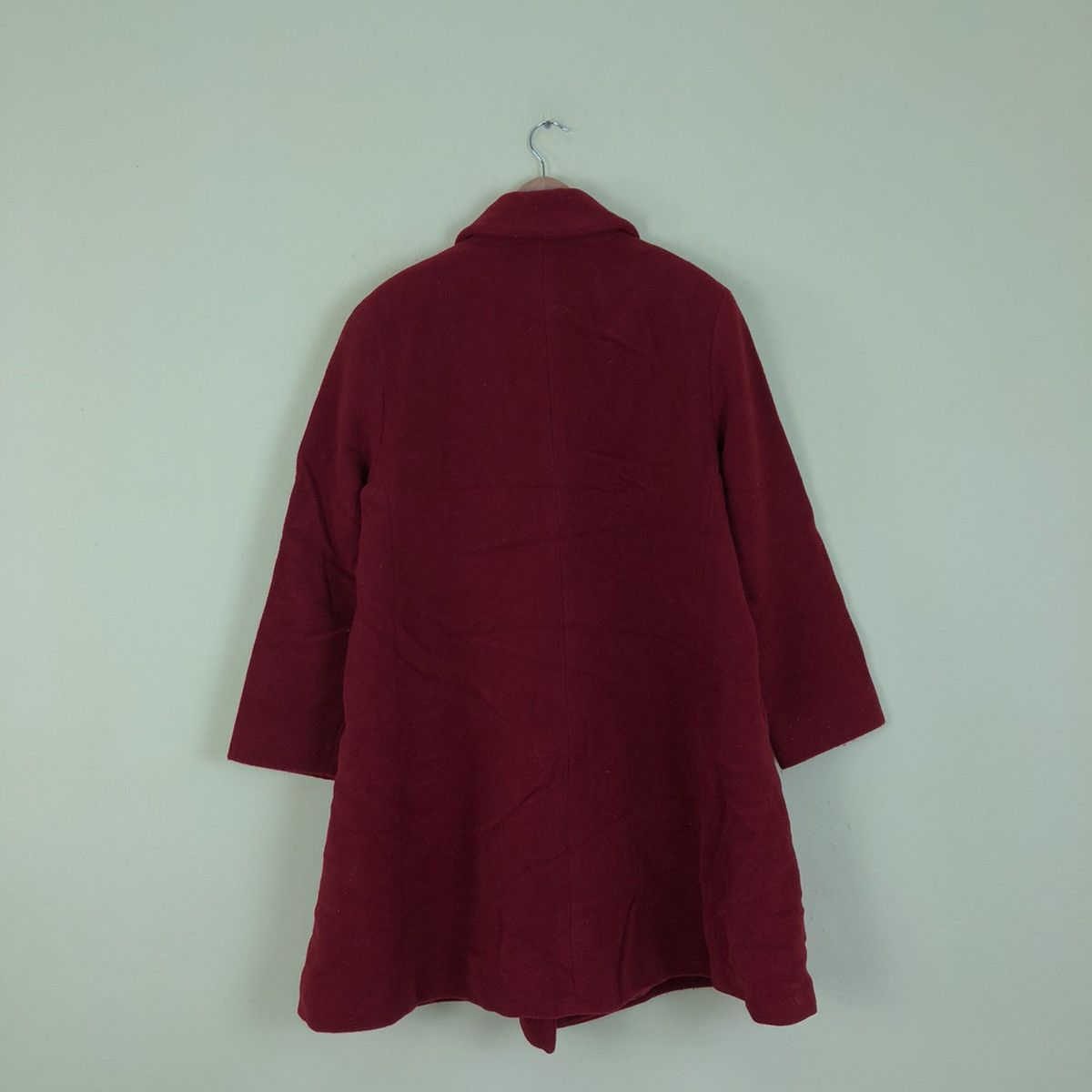 Designer Borgofiori Made in Italy Long Jacket-Red Size US M / EU 48-50 / 2 - 4 Thumbnail