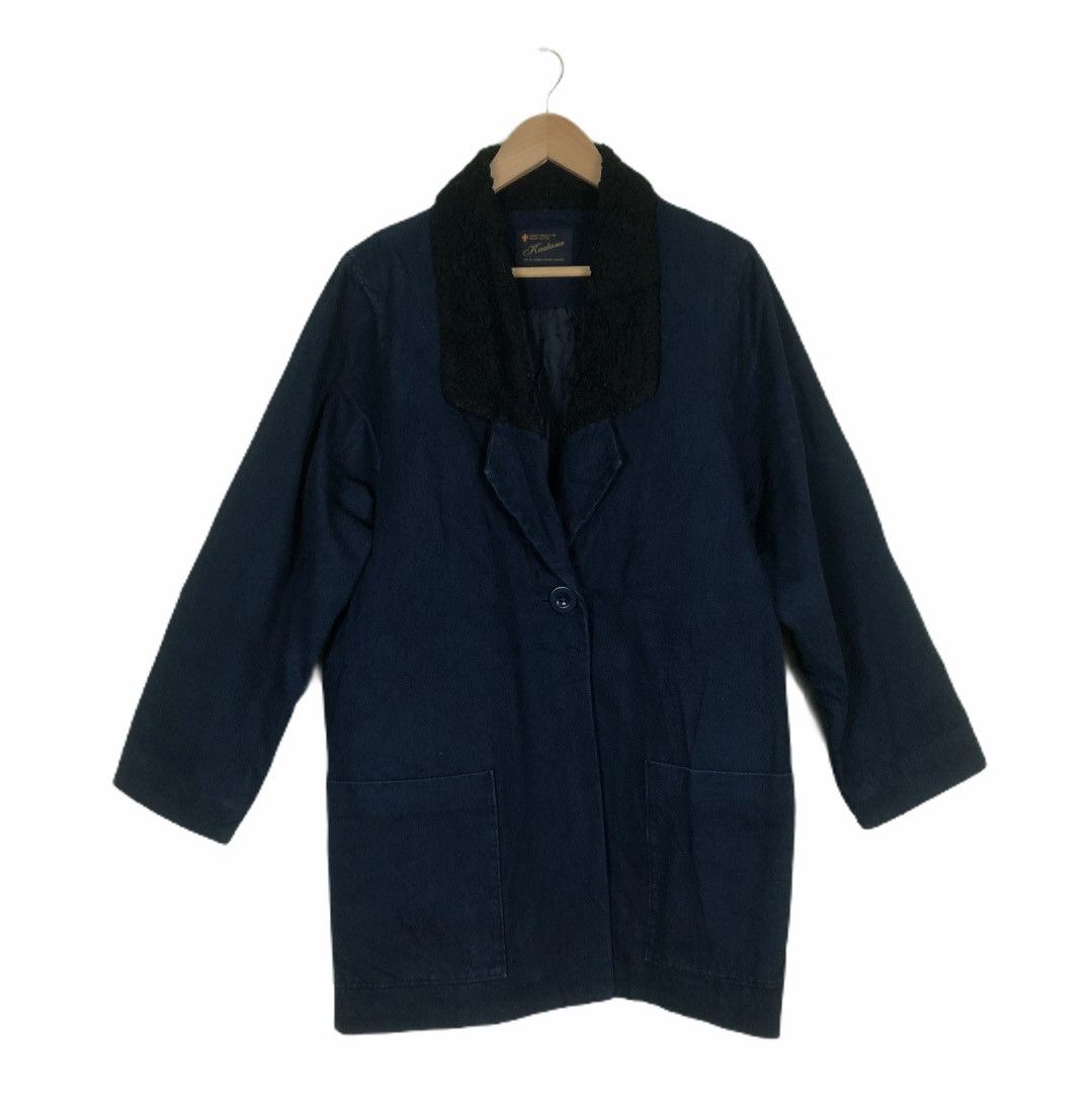 Japanese Brand Long Jacket Kastane Mink Fur Coat Size US M / EU 48-50 / 2 - 1 Thumbnail