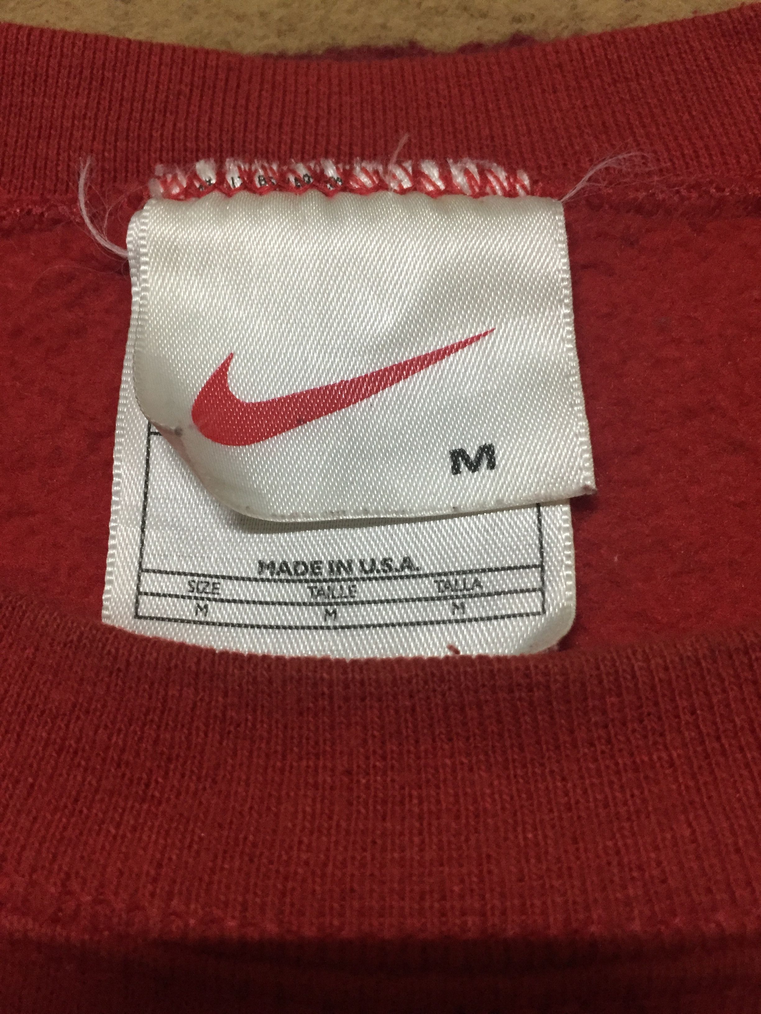 Nike 90's NIKE ARC swoosh center logo sweatshirt Size US M / EU 48-50 / 2 - 8 Thumbnail