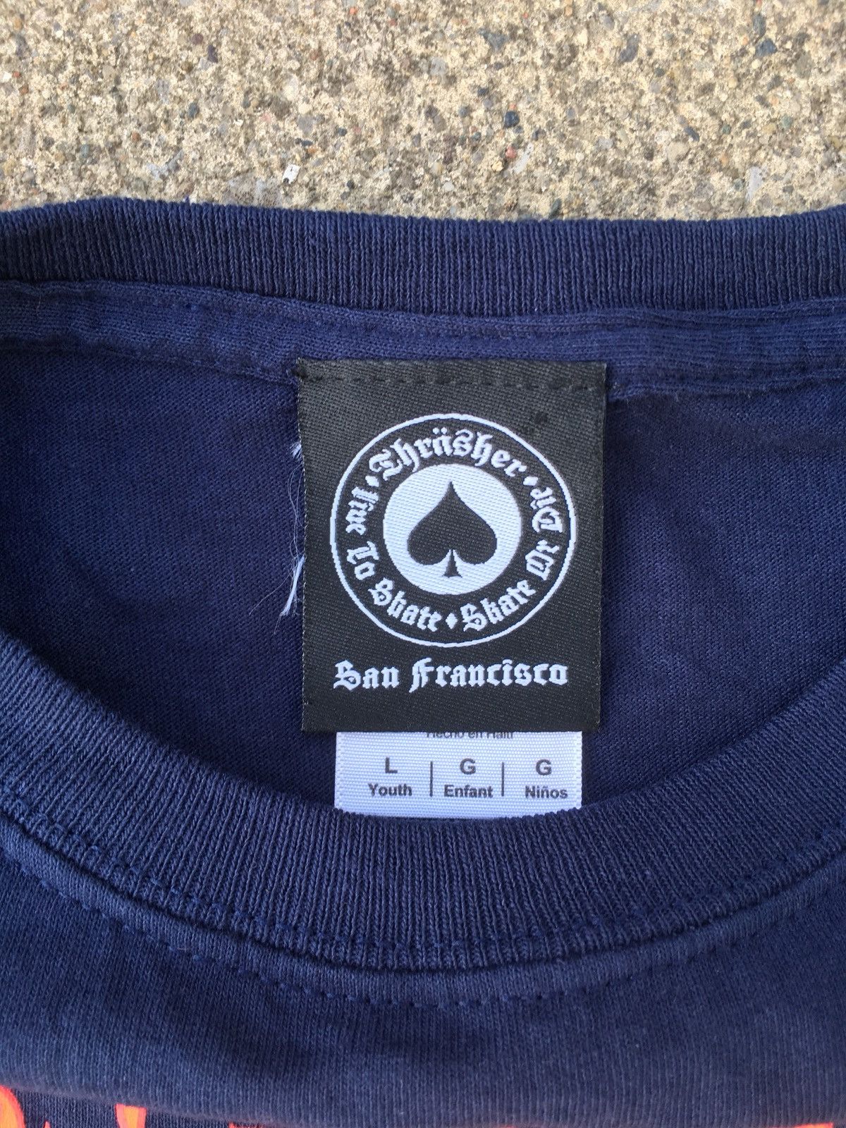 Thrasher × Vintage Thrasher tee Size US S / EU 44-46 / 1 - 2 Thumbnail