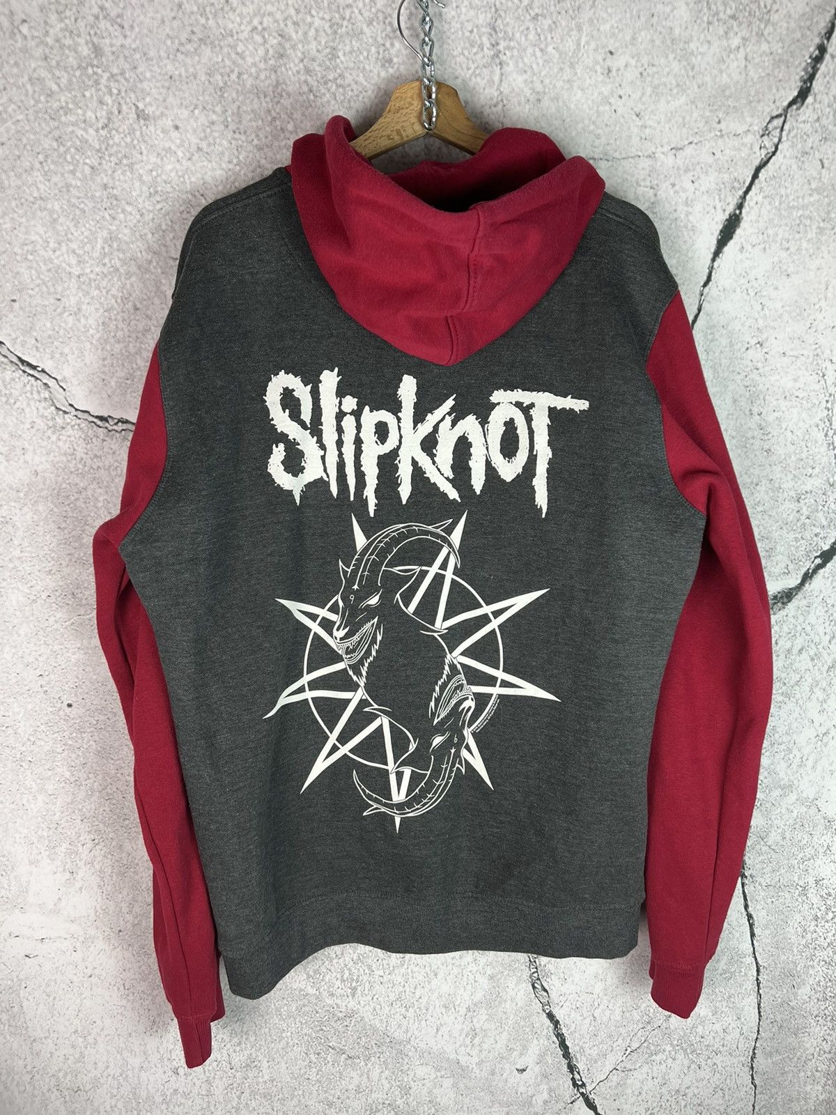 Band Tees Vintage Slipknot band zip Hoodie Size US XL / EU 56 / 4 - 1 Thumbnail