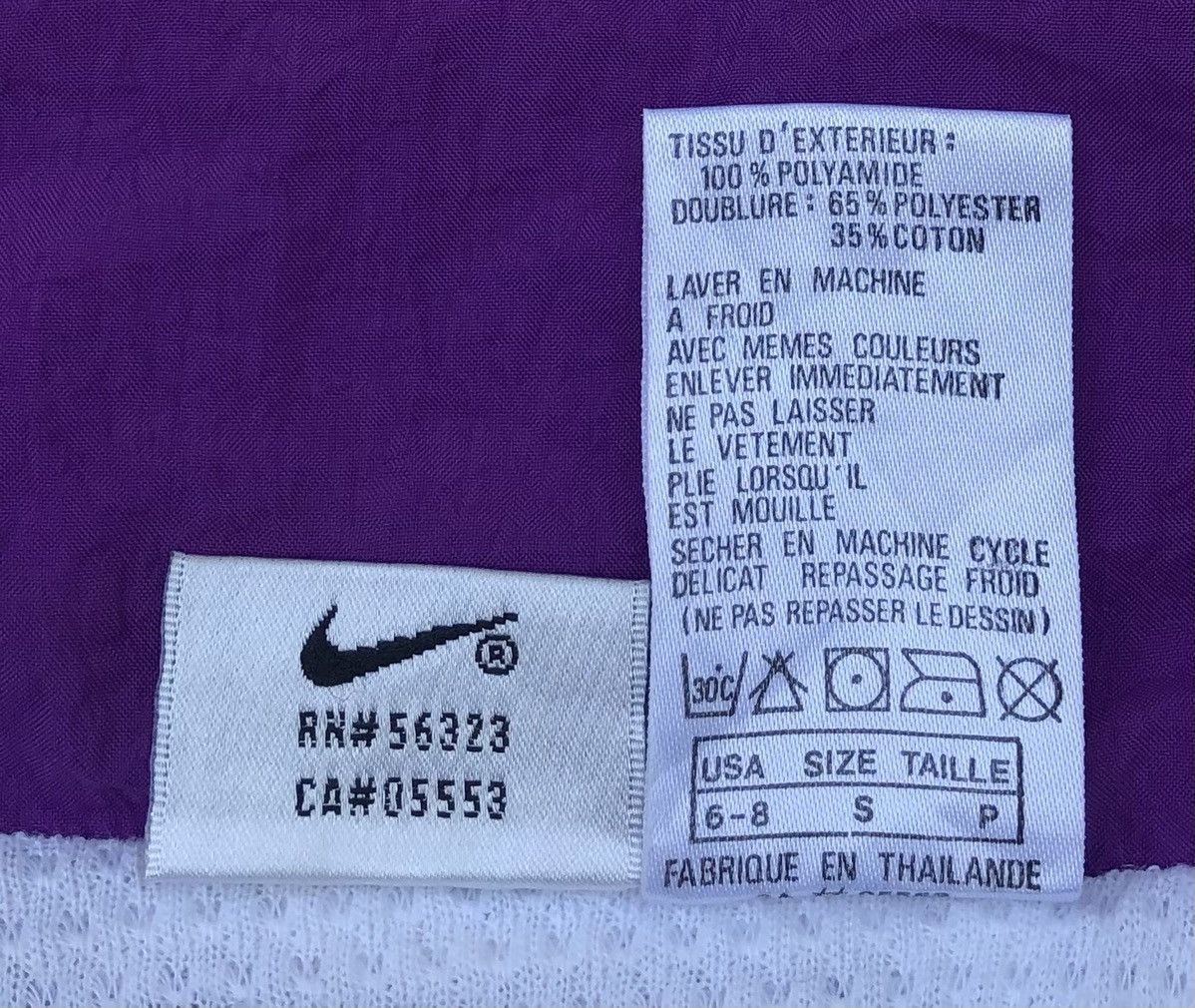 Nike Vintage Nike GTI Nylon Windbreaker Women Jacket Size S / US 4 / IT 40 - 16 Thumbnail