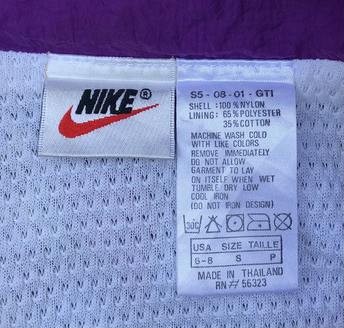 Nike Vintage Nike GTI Nylon Windbreaker Women Jacket Size S / US 4 / IT 40 - 15 Thumbnail