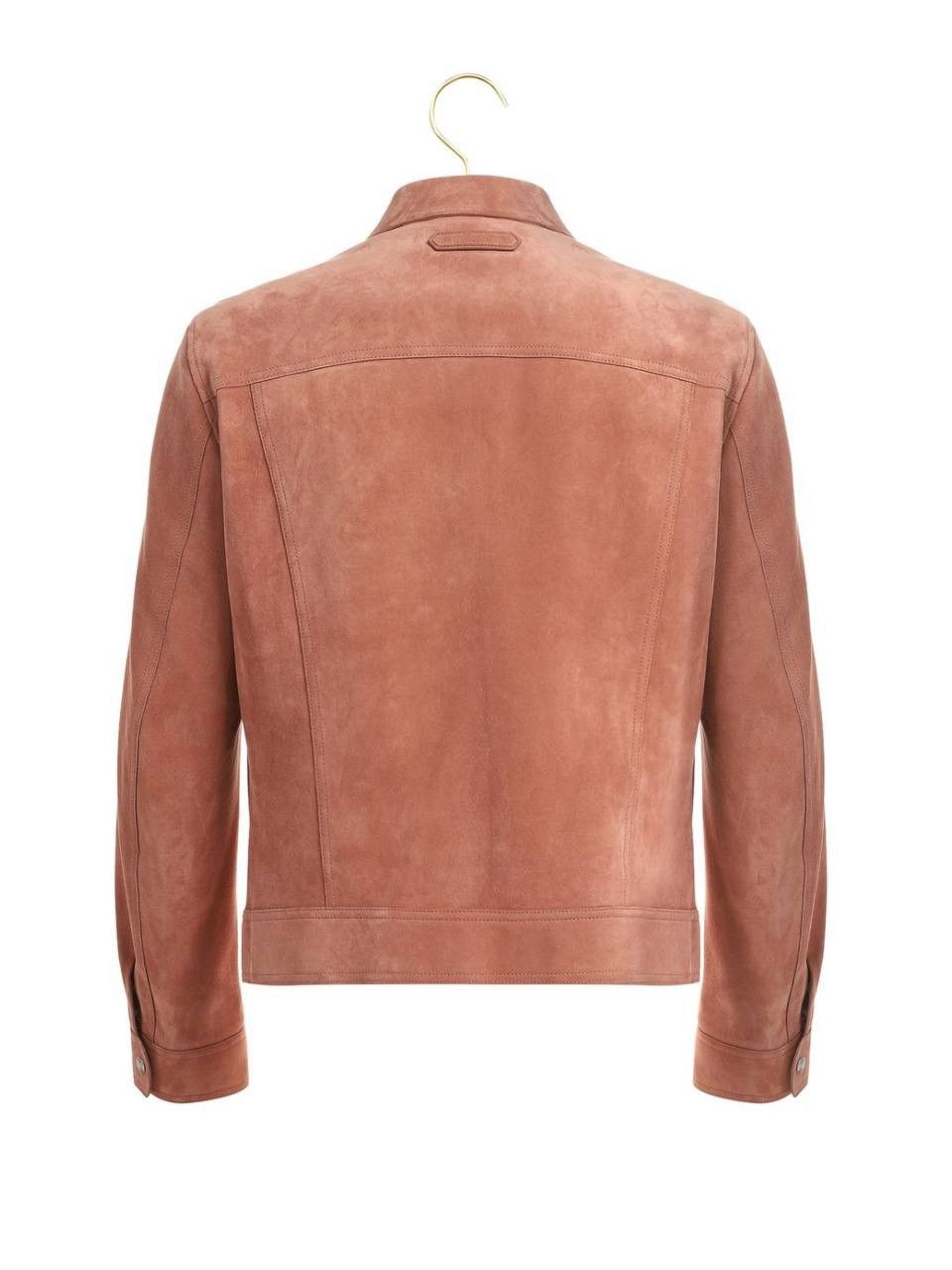 GRAIL! Tom Ford Suede Calf Leather Yellow Leather Jacket