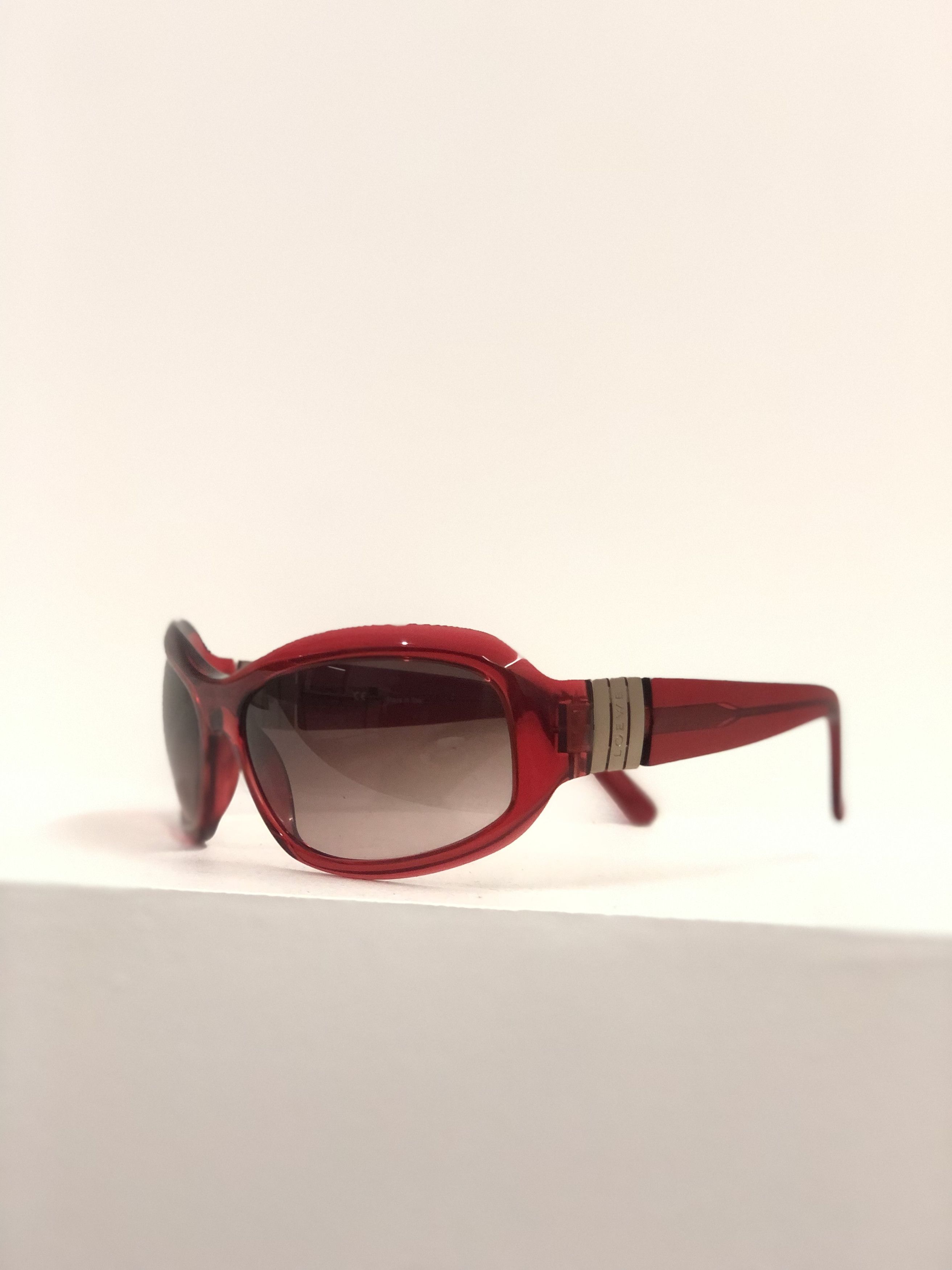 Loewe Red Sunglasses Size ONE SIZE - 9 Thumbnail