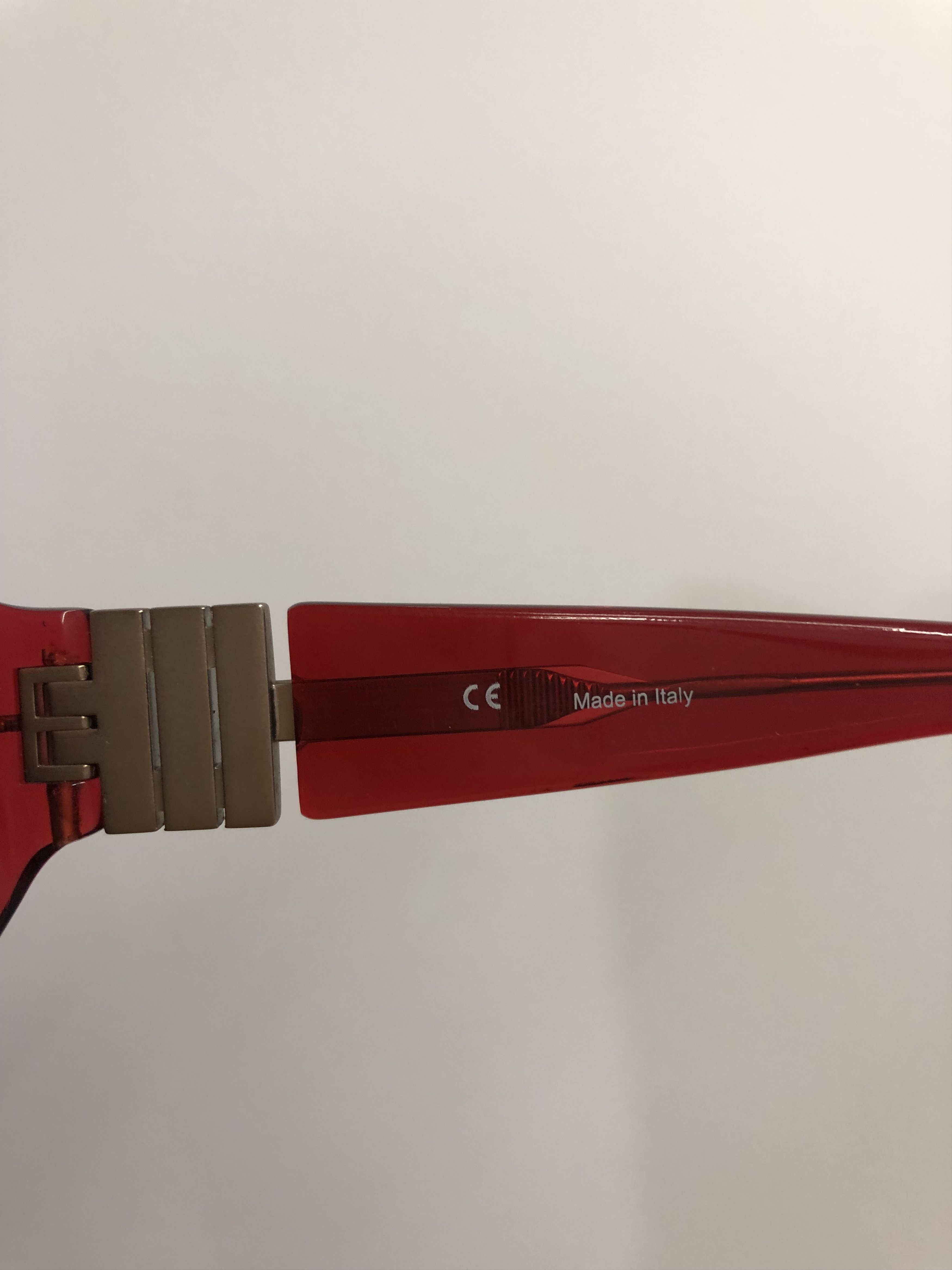Loewe Red Sunglasses Size ONE SIZE - 5 Thumbnail