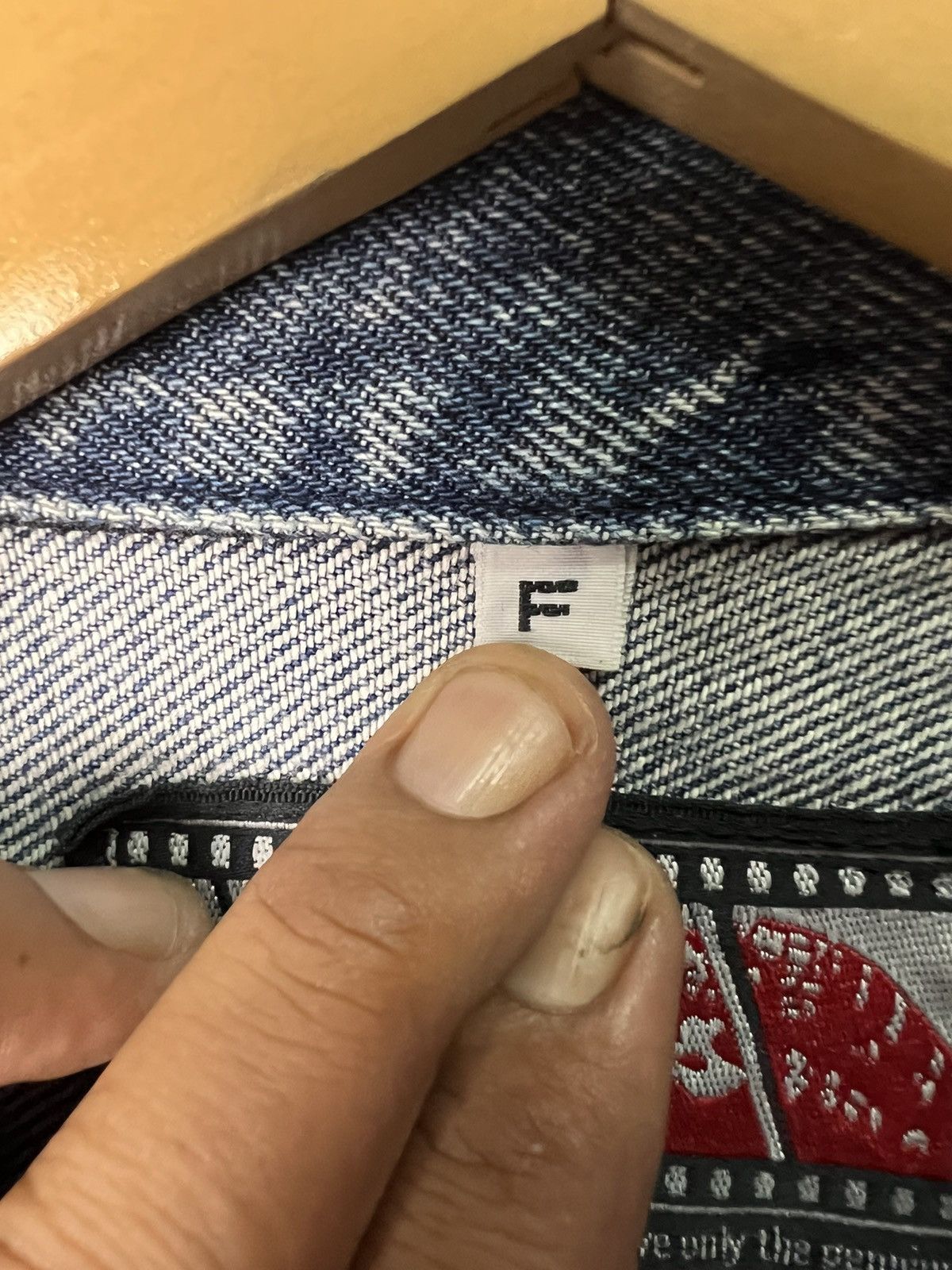 Japanese Brand 🔥Bobson MM-8 Denim Trucker Size US M / EU 48-50 / 2 - 16 Thumbnail