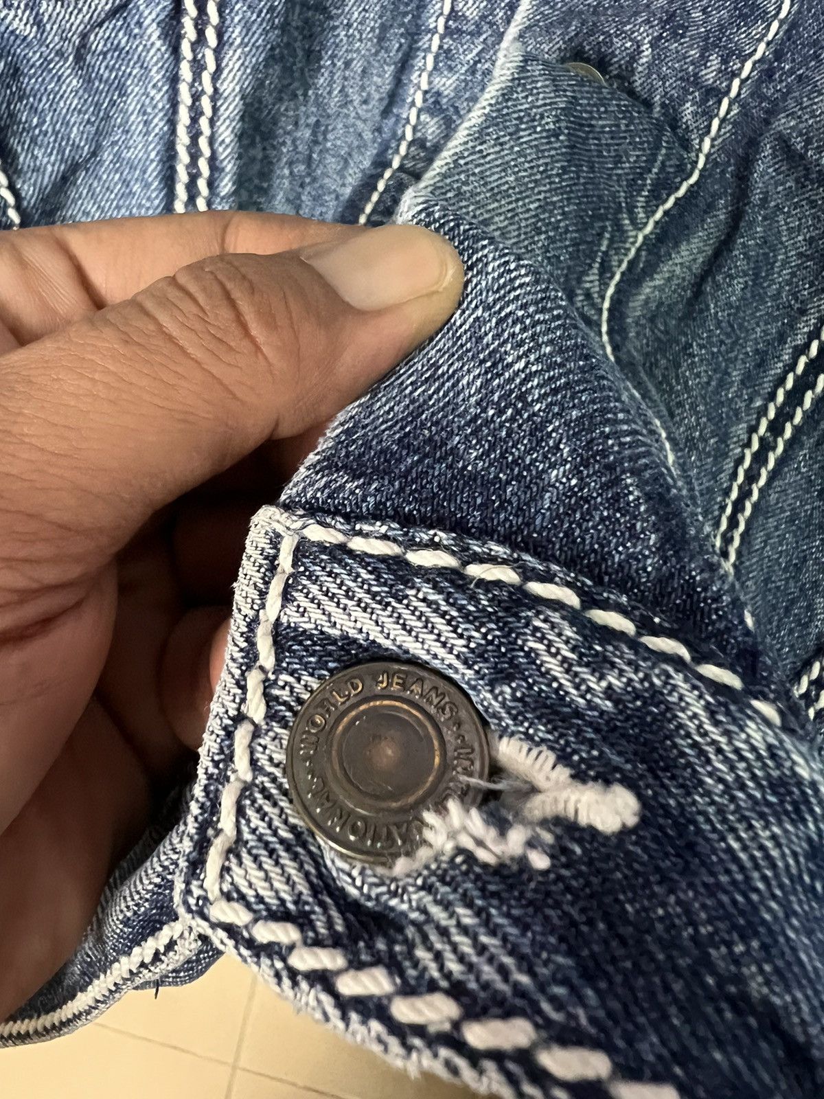 Japanese Brand 🔥Bobson MM-8 Denim Trucker Size US M / EU 48-50 / 2 - 10 Thumbnail