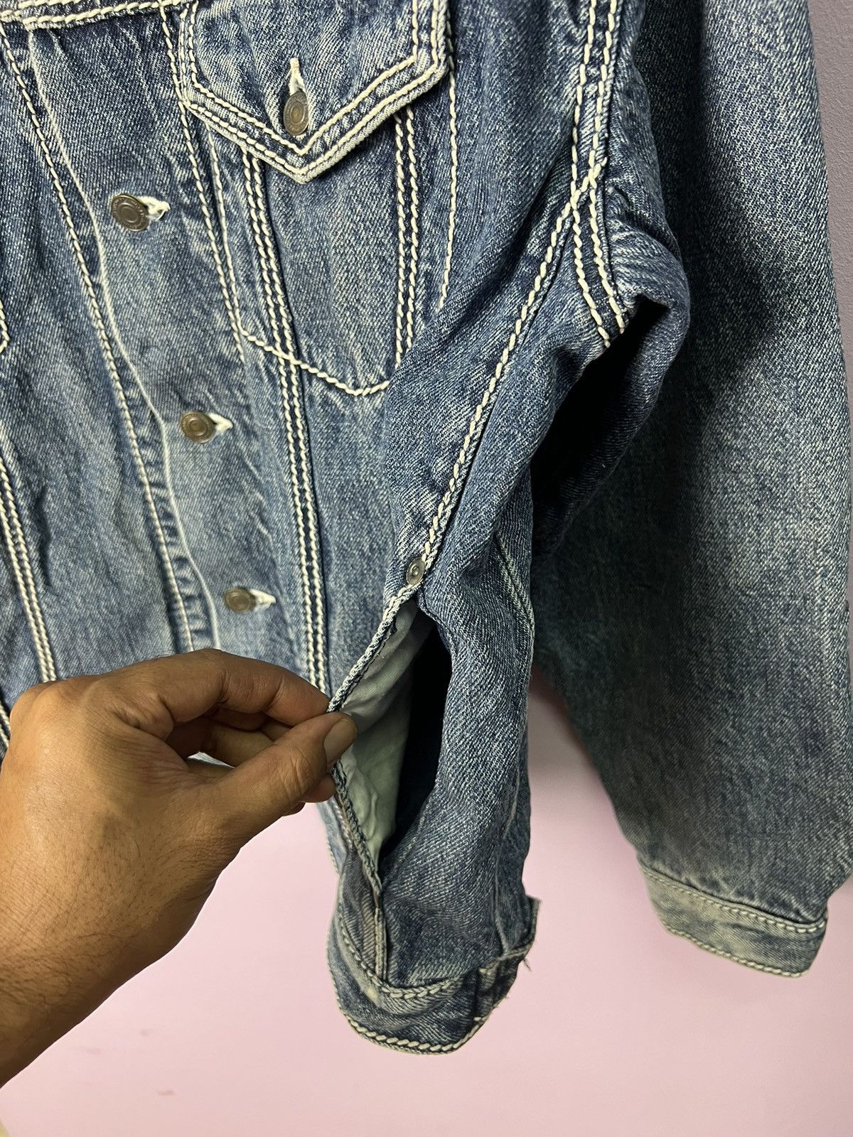 Japanese Brand 🔥Bobson MM-8 Denim Trucker Size US M / EU 48-50 / 2 - 11 Thumbnail